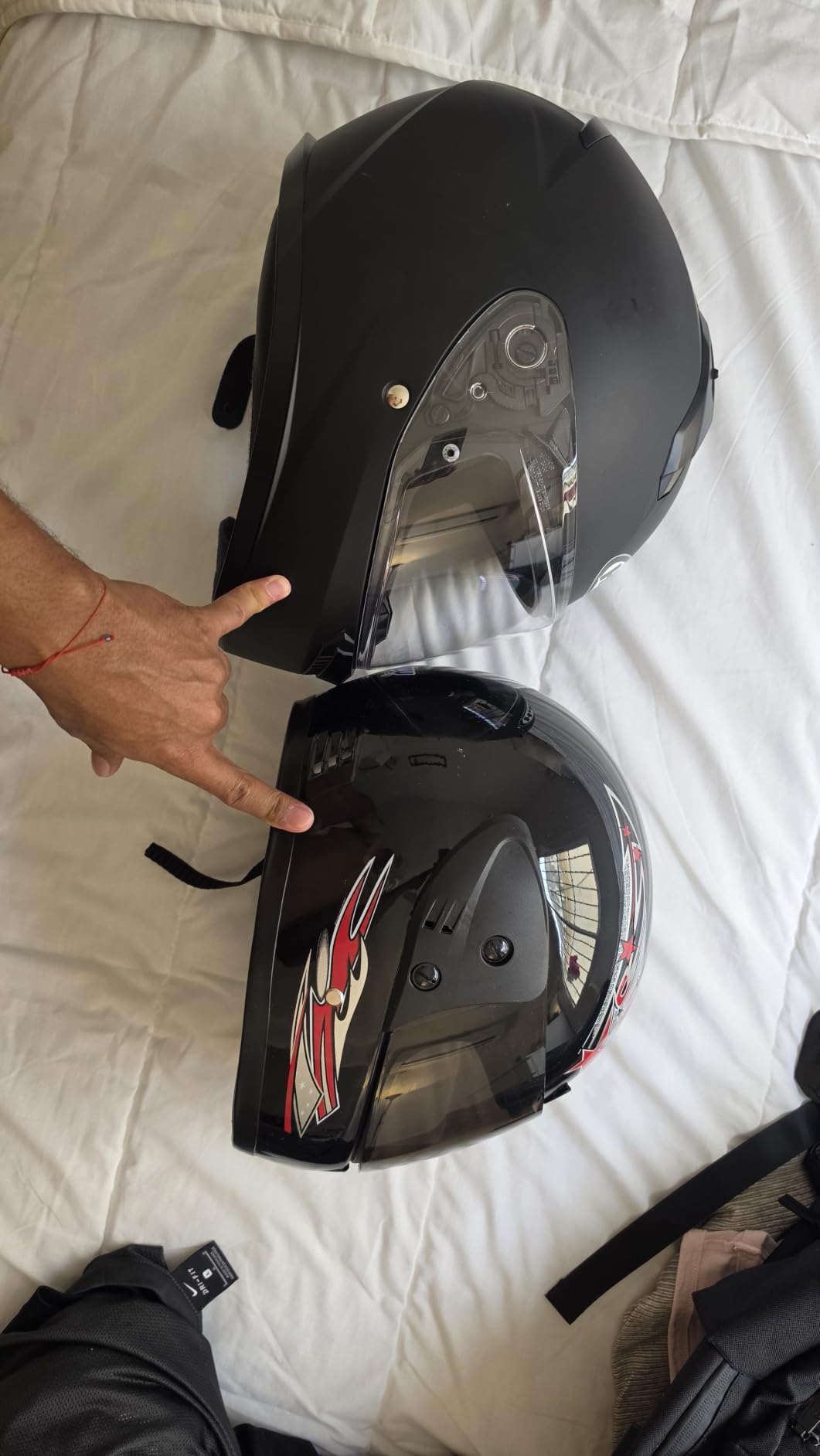 HJC C10 Solid Full Face Motorcycle Helmet (Semi Flat Black, X-Large) customer photo 1