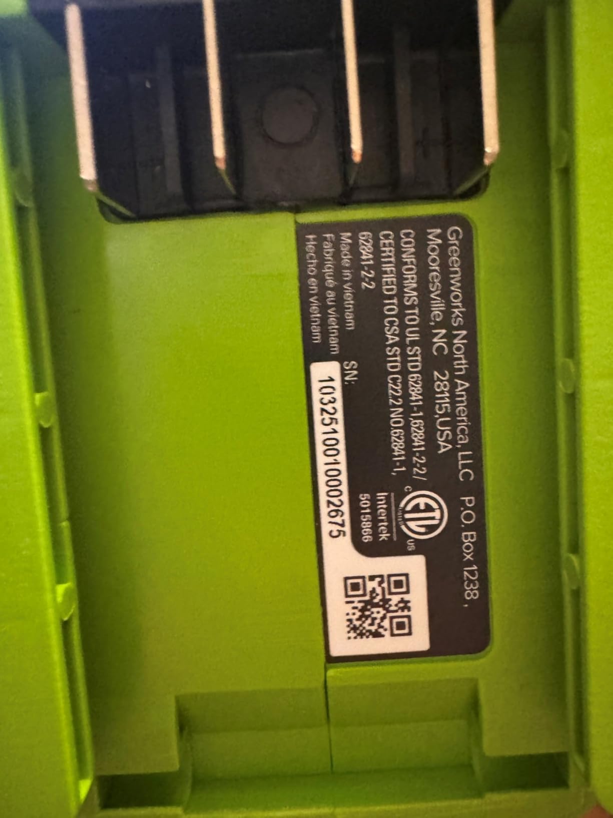 Greenworks 24V Brushless 1950 in./lbs Impact Driver, 1/4-inch Hex Variable Speed, Tool Only customer photo 1