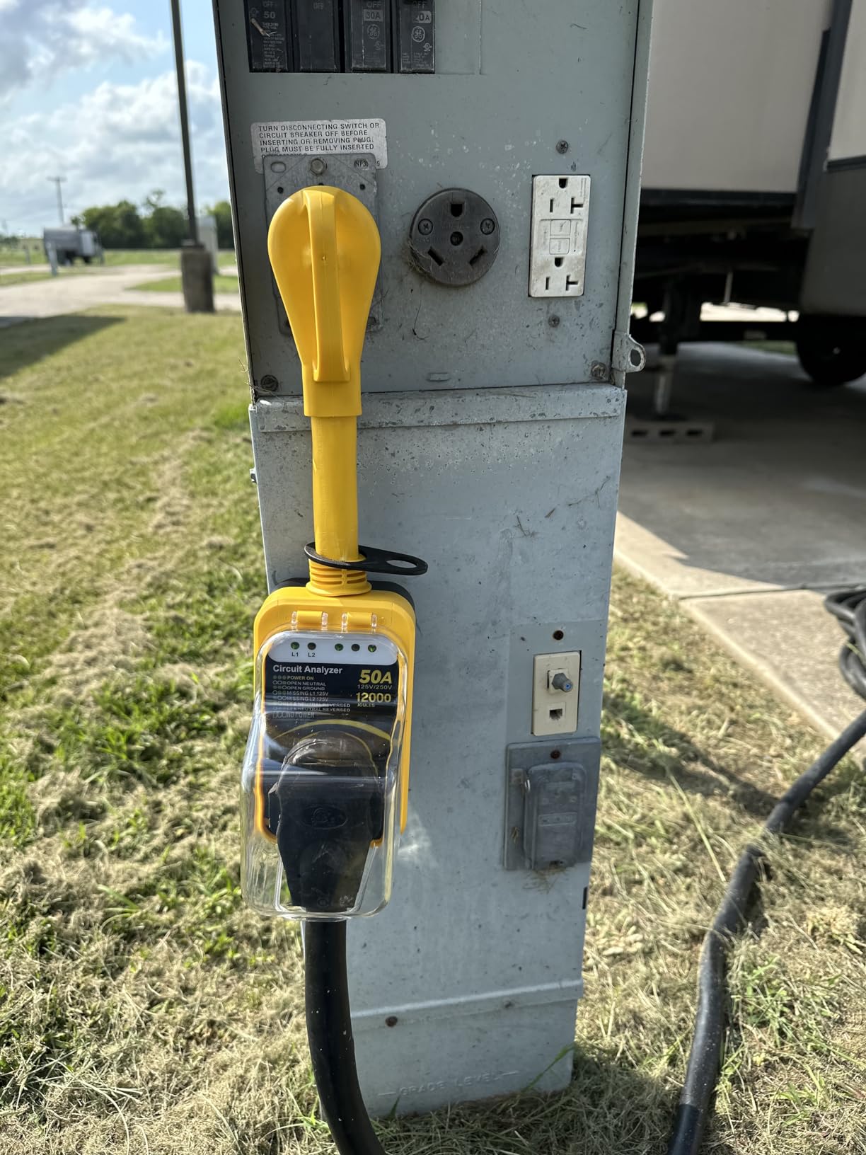 Kohree RV Surge Protector 50 Amp, Power Surge Voltage Protection 14000J customer photo 2