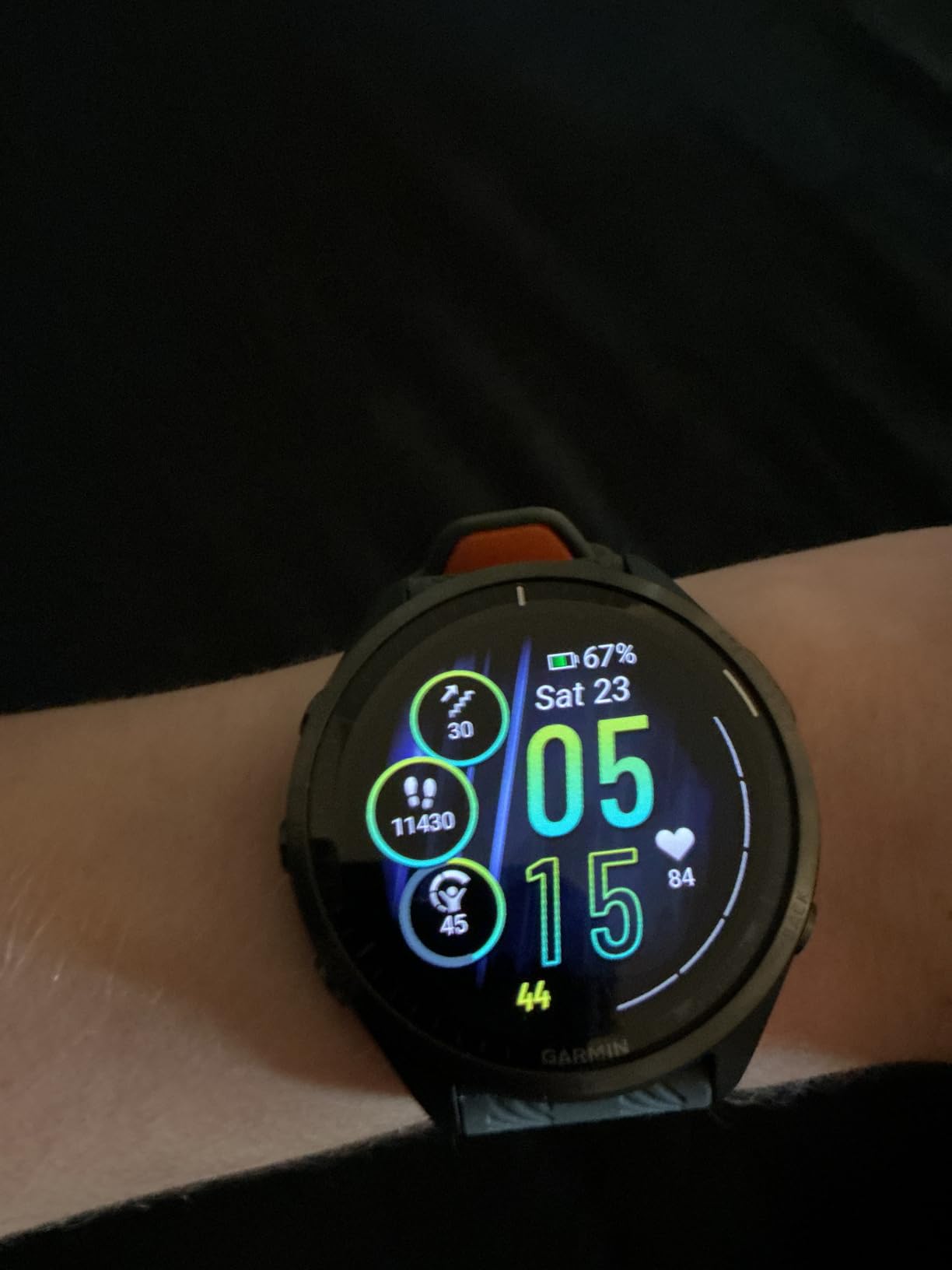 Garmin Forerunner® 965, Running Smartwatch, 47mm, Black/Powder Gray customer photo 2