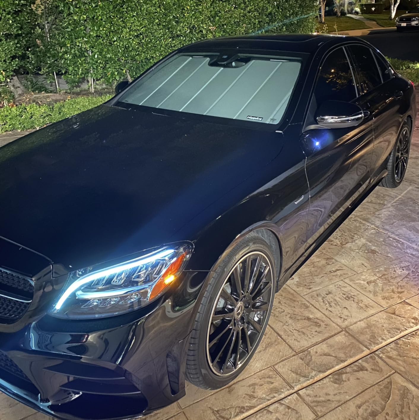 Pigenius Windshield Sunshade for Mercedes-Benz C-Class Convertible/Coupe 2017-2023 - AstraGuard customer photo 2