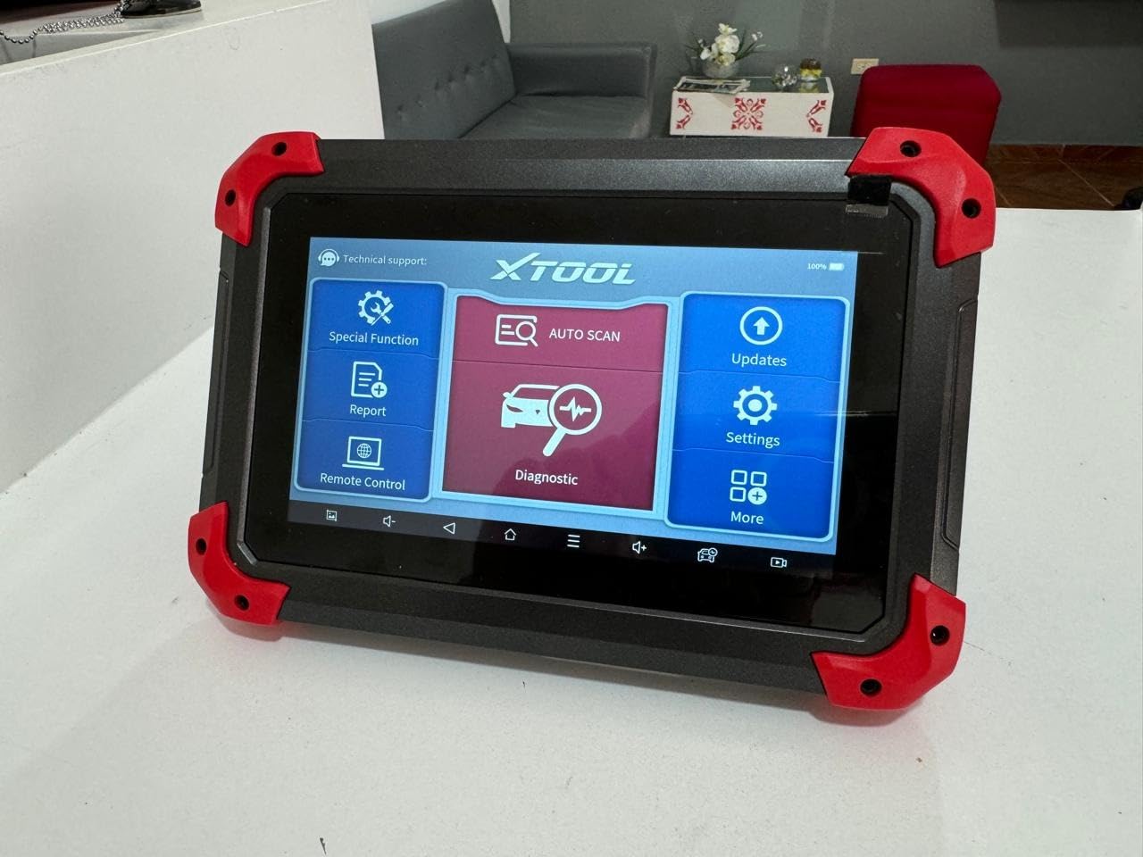 XTOOL D7S Bidirectional Diagnostic Scan Tool, ECU Coding PMI OBD2 Scanner customer photo 1