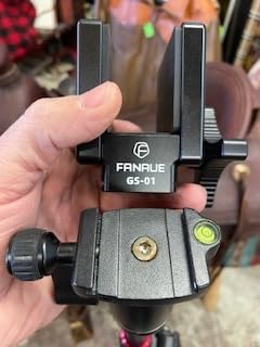 FANAUE GS-01Arca Swiss Rifle Saddle Mount, Hunting Tripod Clamp with Quick Release Plate, Shooting Tripod Rest, Enhanced Accuracy Ball Head & Adapter for Hunting and Shooting customer photo 2