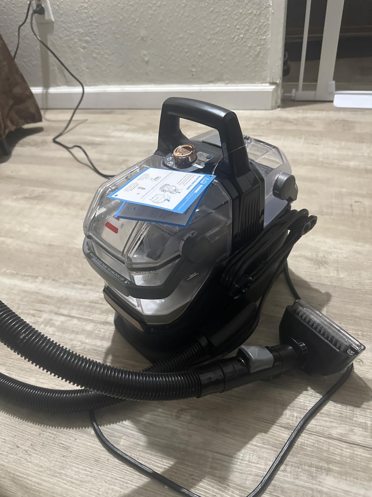 BISSELL Little Green HydroSteam Portable Carpet Cleaner, 3618 customer photo 2