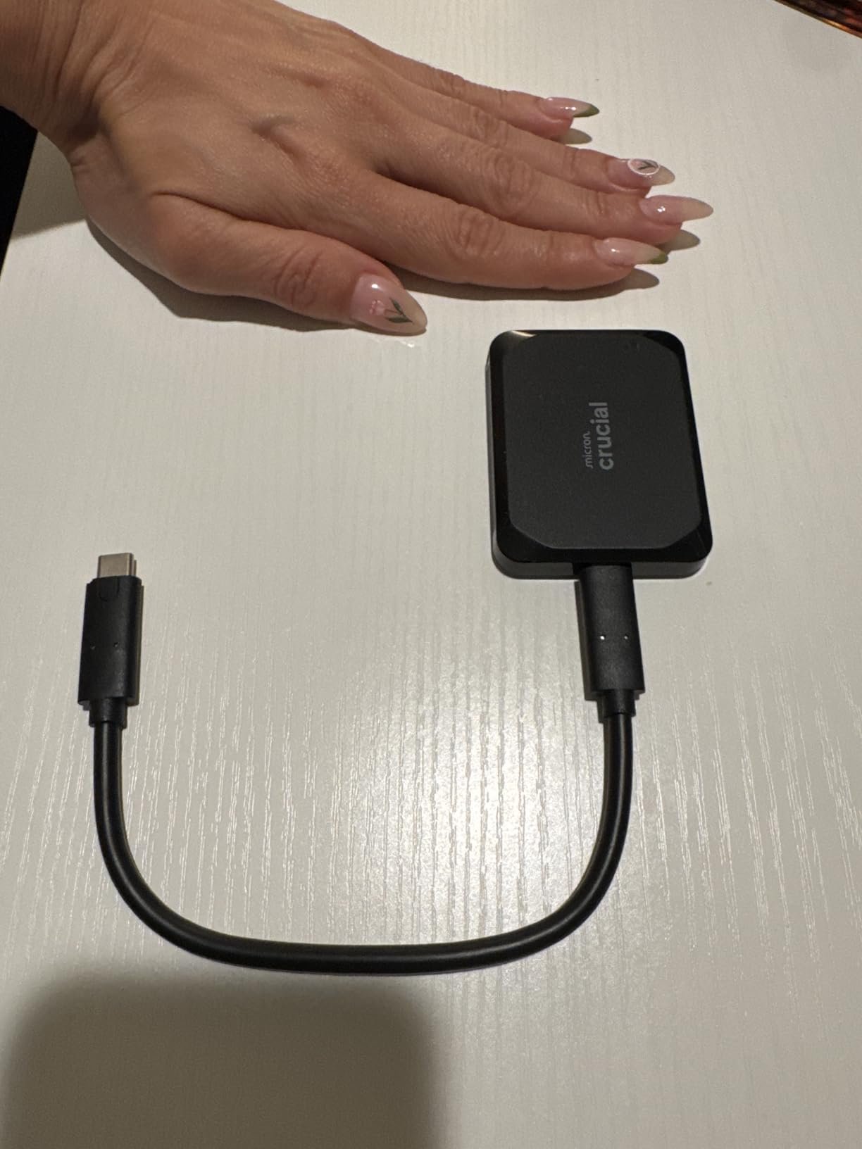Crucial X9 2TB Portable SSD, Up to 1050MB/s, USB 3.2 USB-C, External Solid State Drive, Compatible with Windows, Mac, & Android, Reliable Storage for Games, Files, & Backups, Black - CT2000X9SSD902 customer photo 2