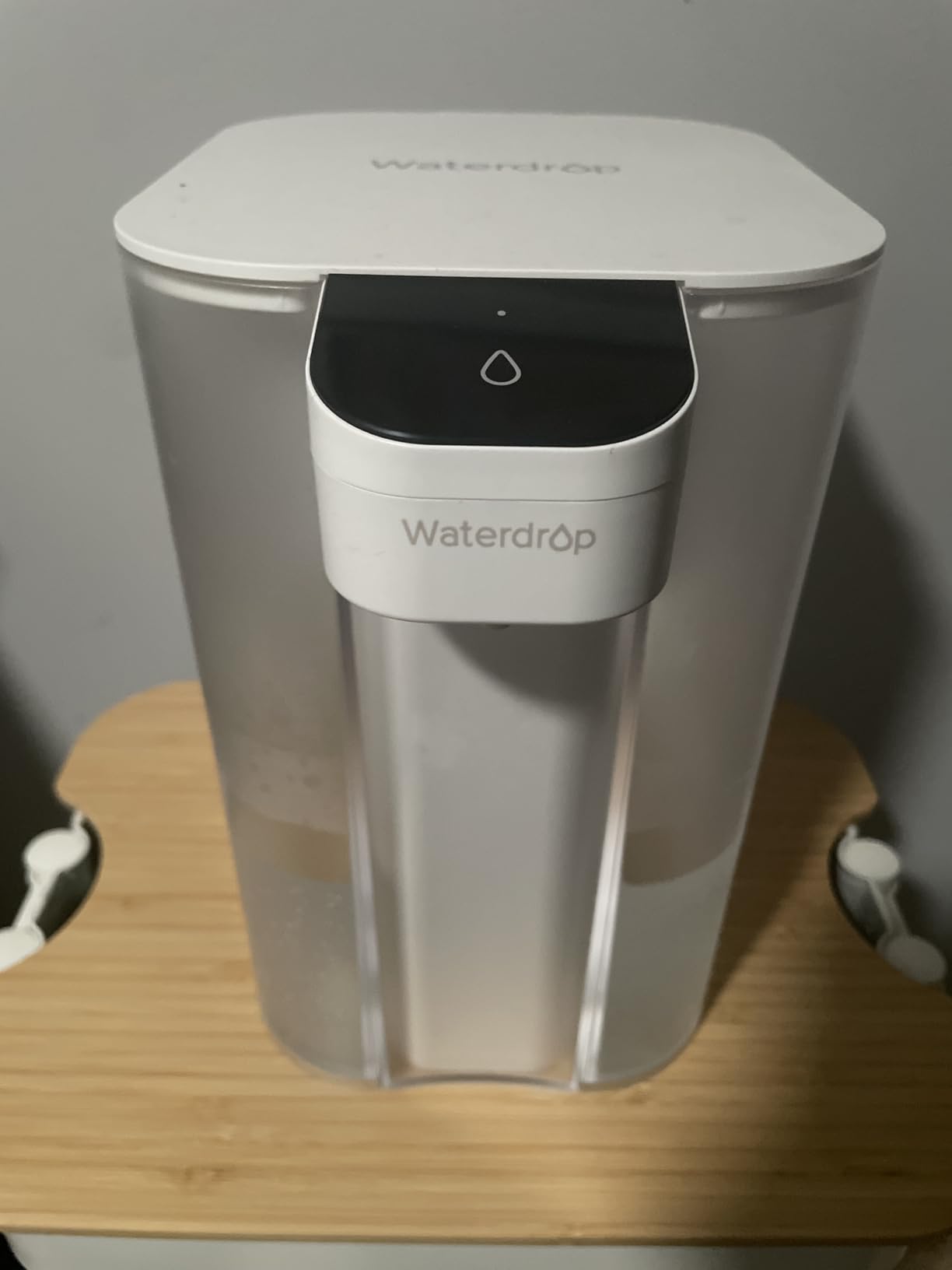 Waterdrop ED01AB Alkaline Electric Water Filter Pitcher, 15-Cup, Blue customer photo 1