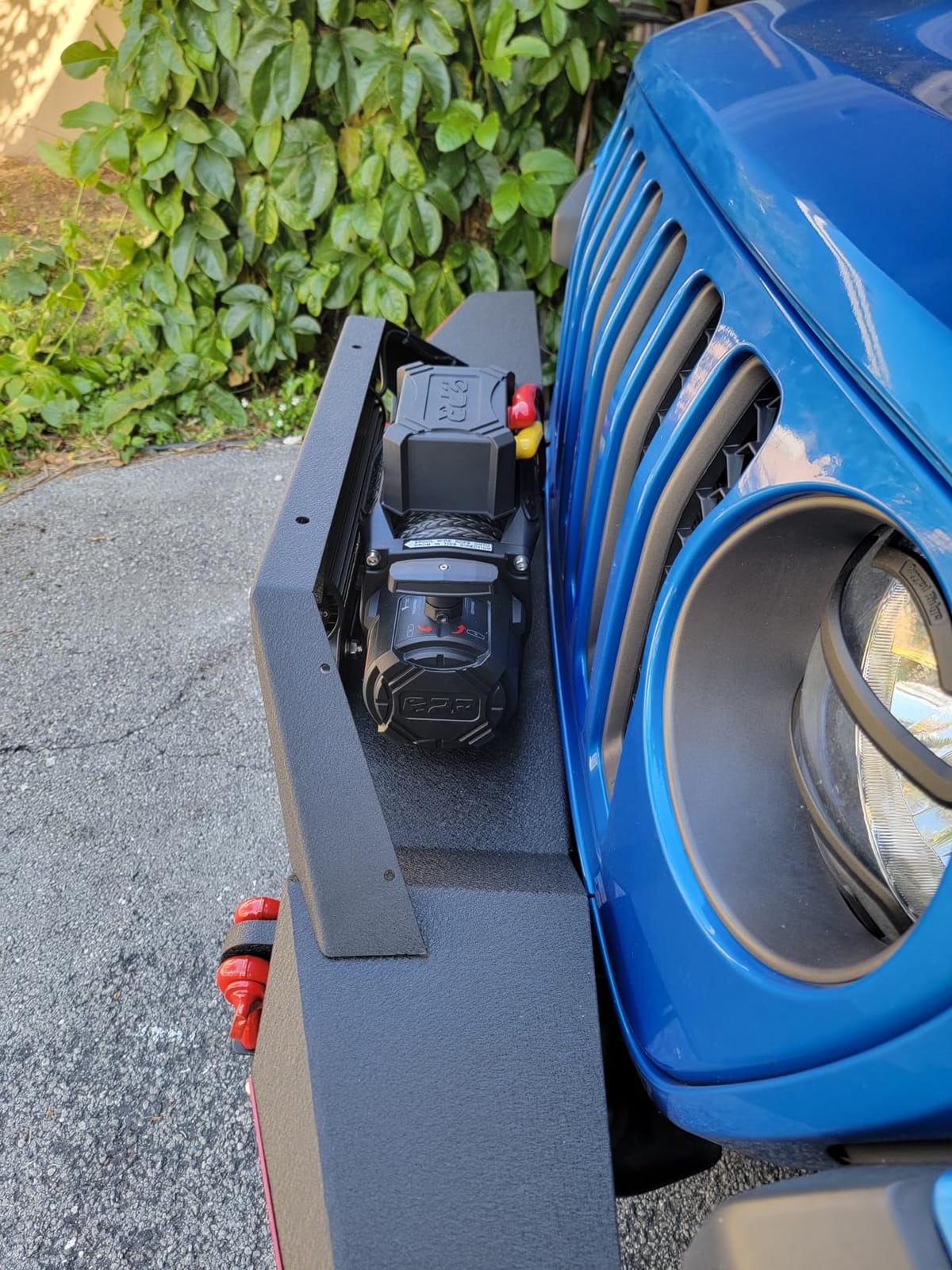 OPENROAD 13500 lb Recovery Winch with Synthetic Rope and 2 Wireless Remotes - IP68 Waterproof 12V Electric Winch for Jeep, SUV, Truck & Trailer - Panther Series 3S customer photo 2