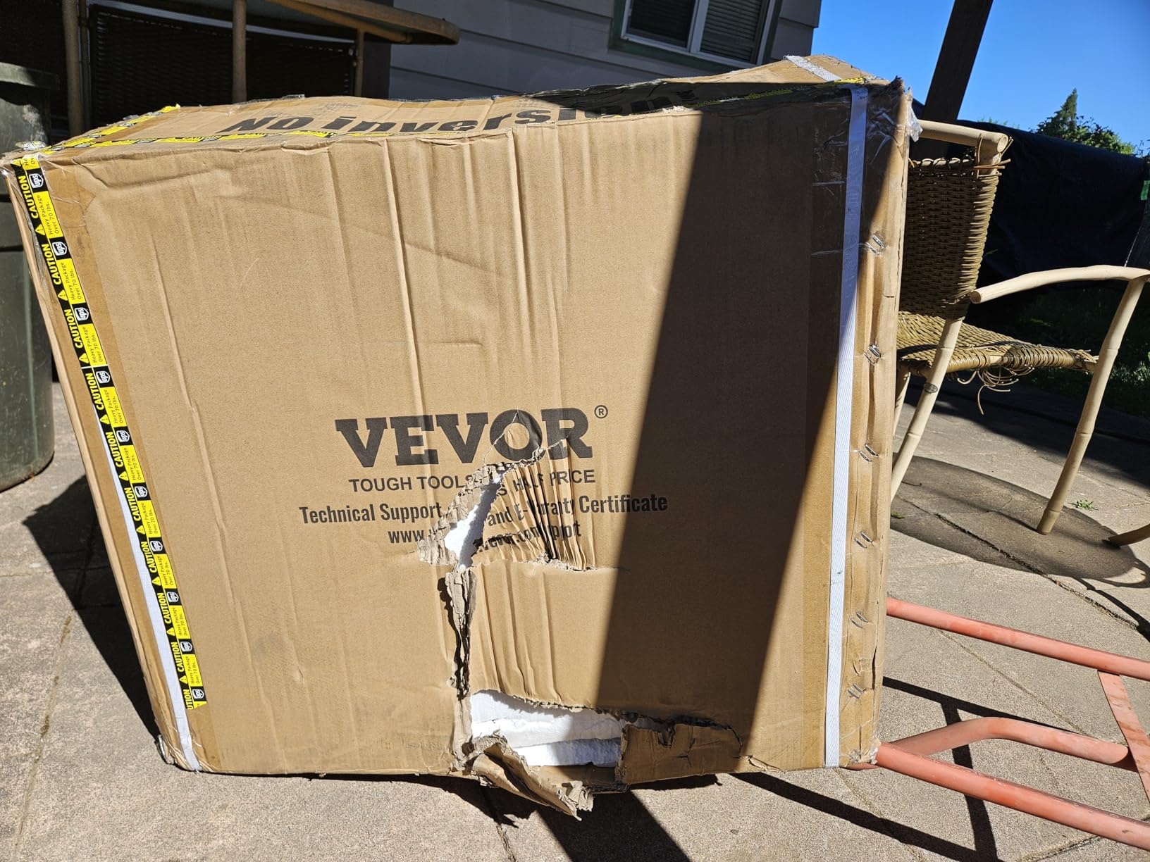 VEVOR Plate Compactor, 6.5 HP 196cc Gas Engine, 2360 lbs Compaction Force customer photo 2