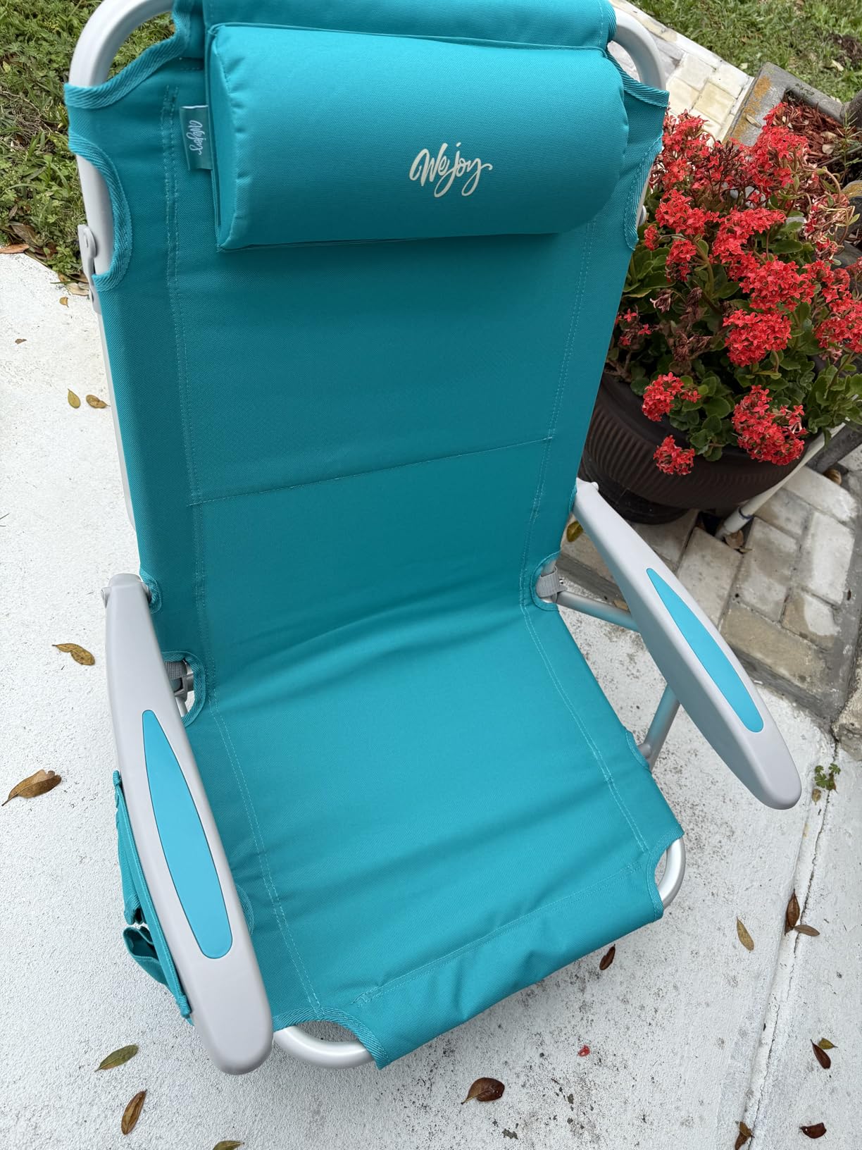 #WEJOY Beach Chairs for Adults,Reclining Adjustable 4 Position for Outdoor customer photo 1