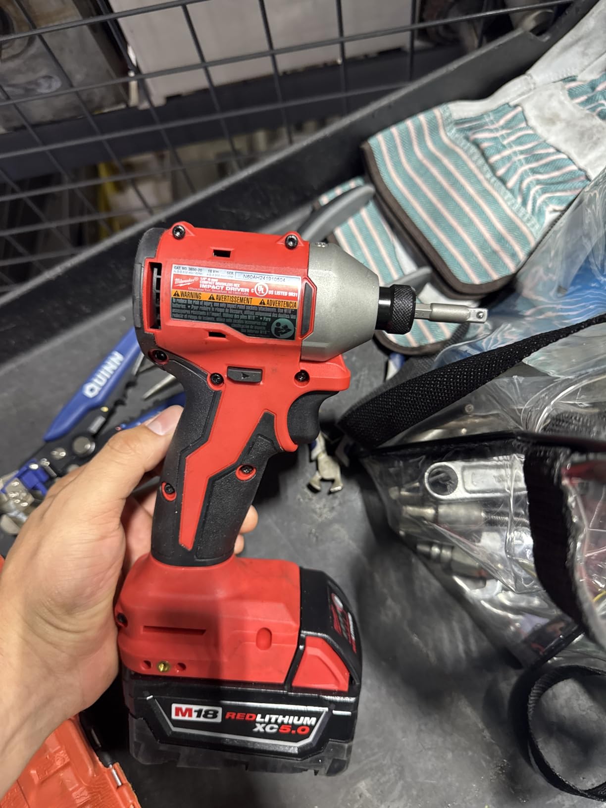Milwaukee Electric - M18TRADE Compact BRUSHLESS 1/4 HEX Impact Drive customer photo 1