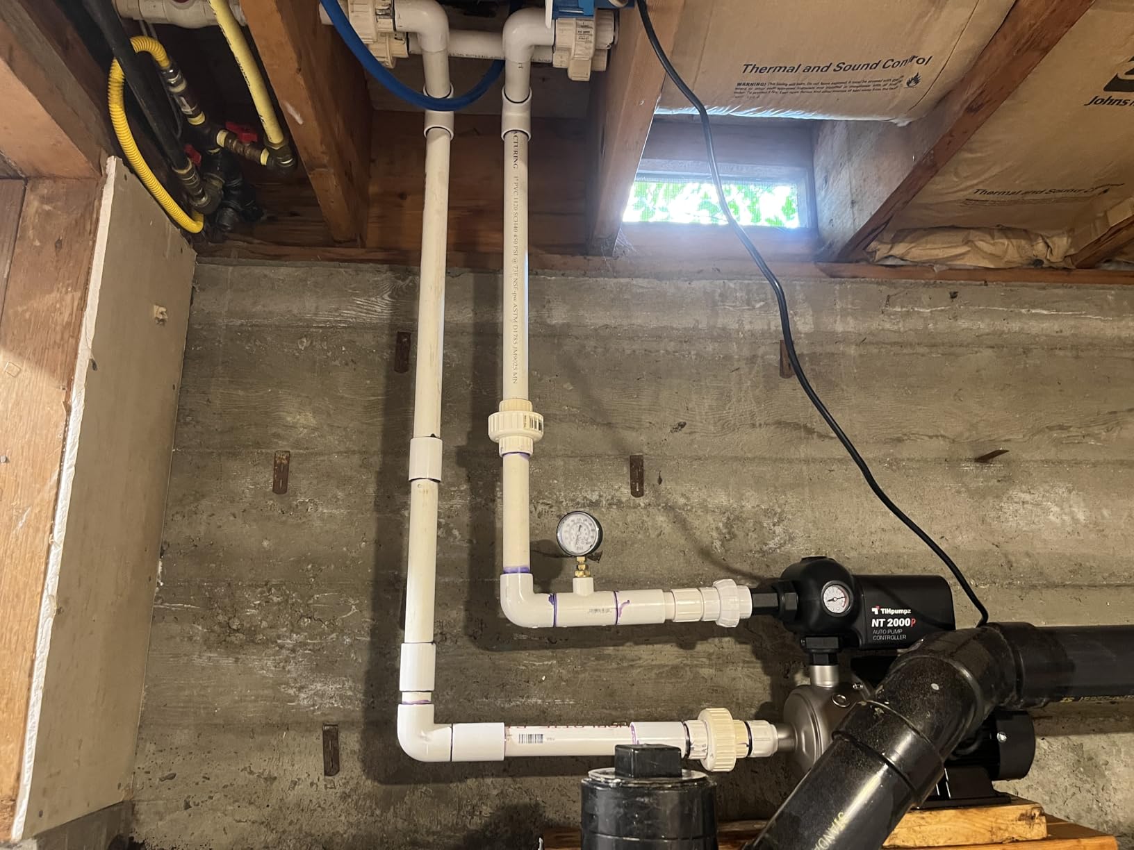 CHB Multistage Centrifugal Water Booster Pump for Whole House – 2/3HP, 110V/60Hz, Max Flow 78 GPM, High Flow for Multiple Bathrooms, Commercial & Farm Use(CHB2-3) customer photo 2