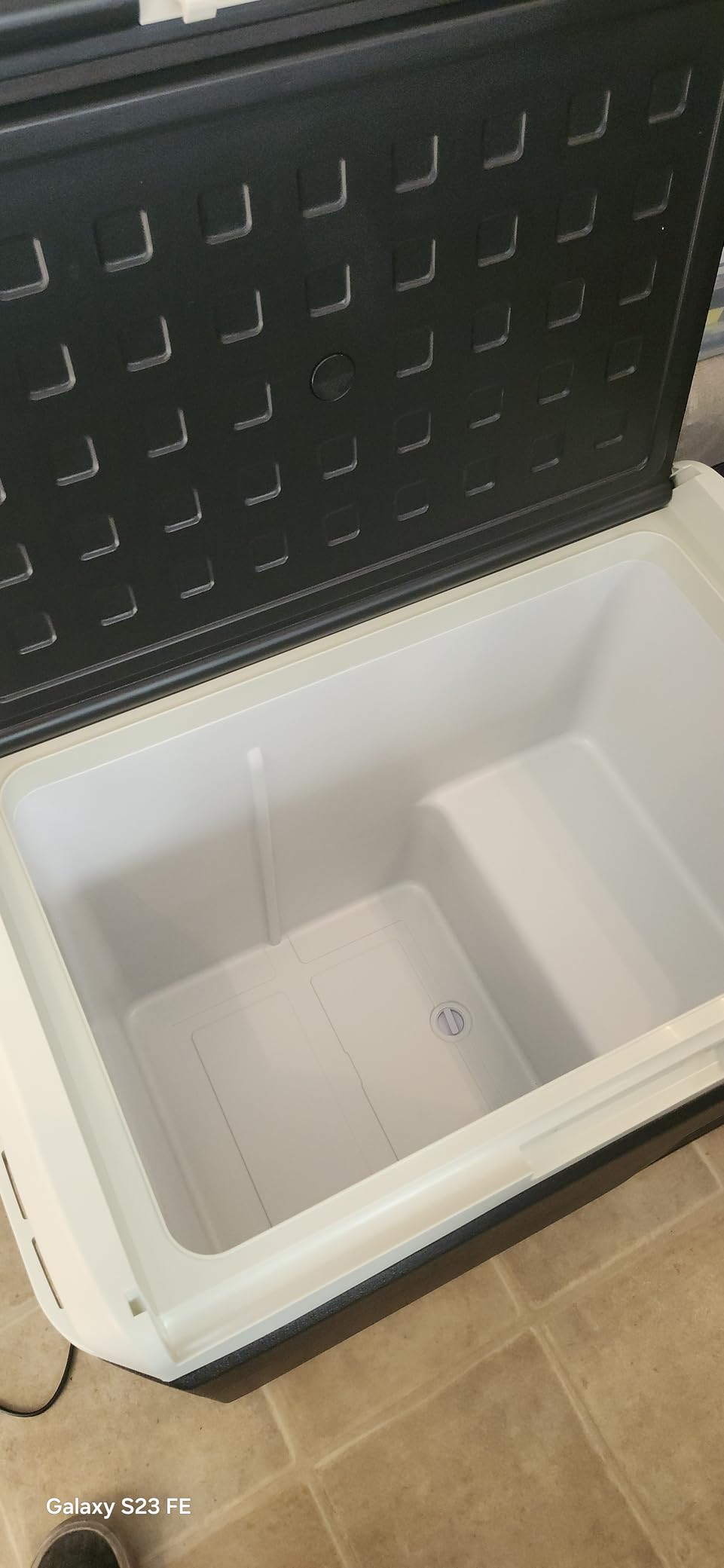 EKOJUCE 12V Refrigerator 53QT Portable Freezer Electric Cooler customer photo 1