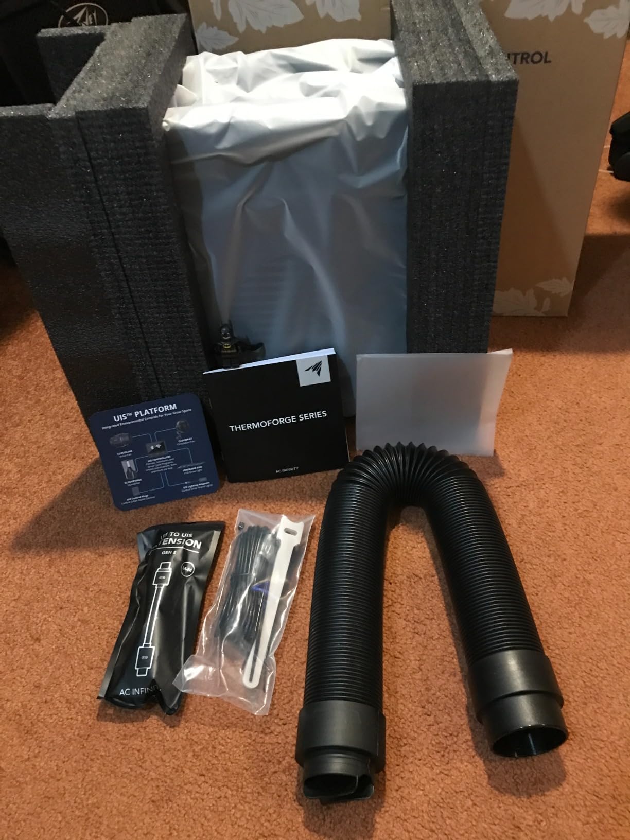 AC Infinity THERMOFORGE T3, Grow Tent Heater 530W, VPD Temperature Control customer photo 1
