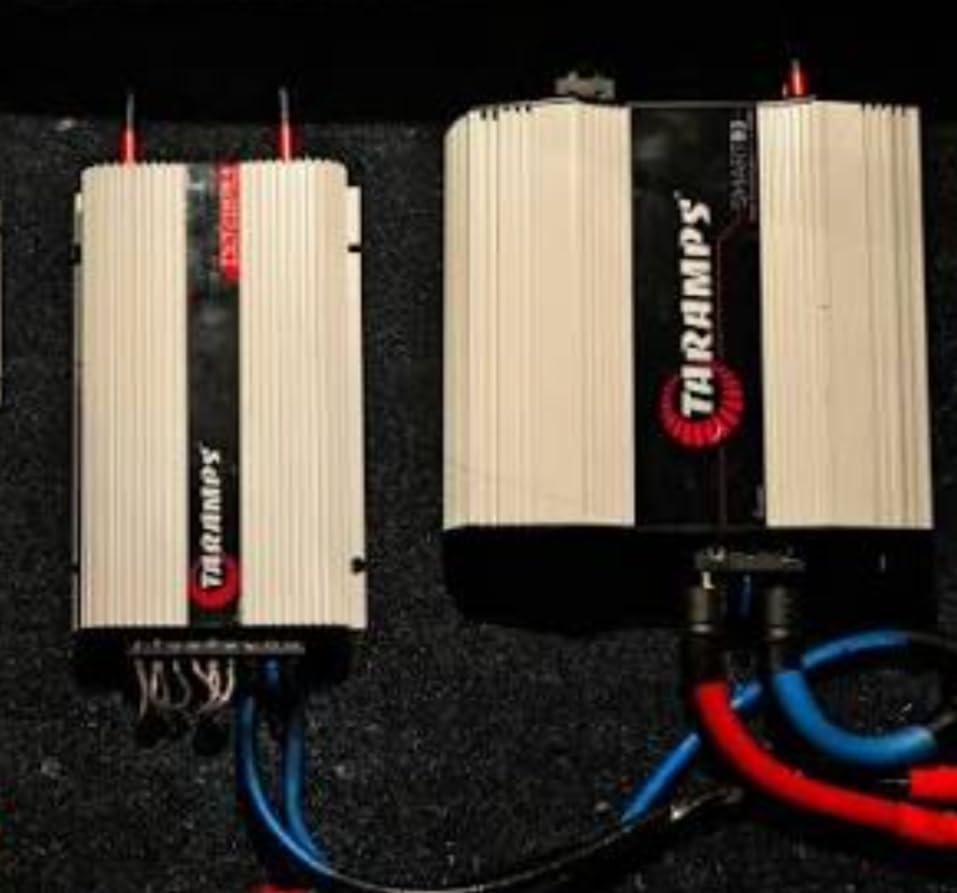 Taramps TS 1200 Watt Amp 4 Channel Amplifier Car Audio, Full Range Crossover Fixed RCA/Wire Input - Multichannel Class D, 2 Ohm Car Amplifier Kit Profesional Installation Recommended customer photo 1