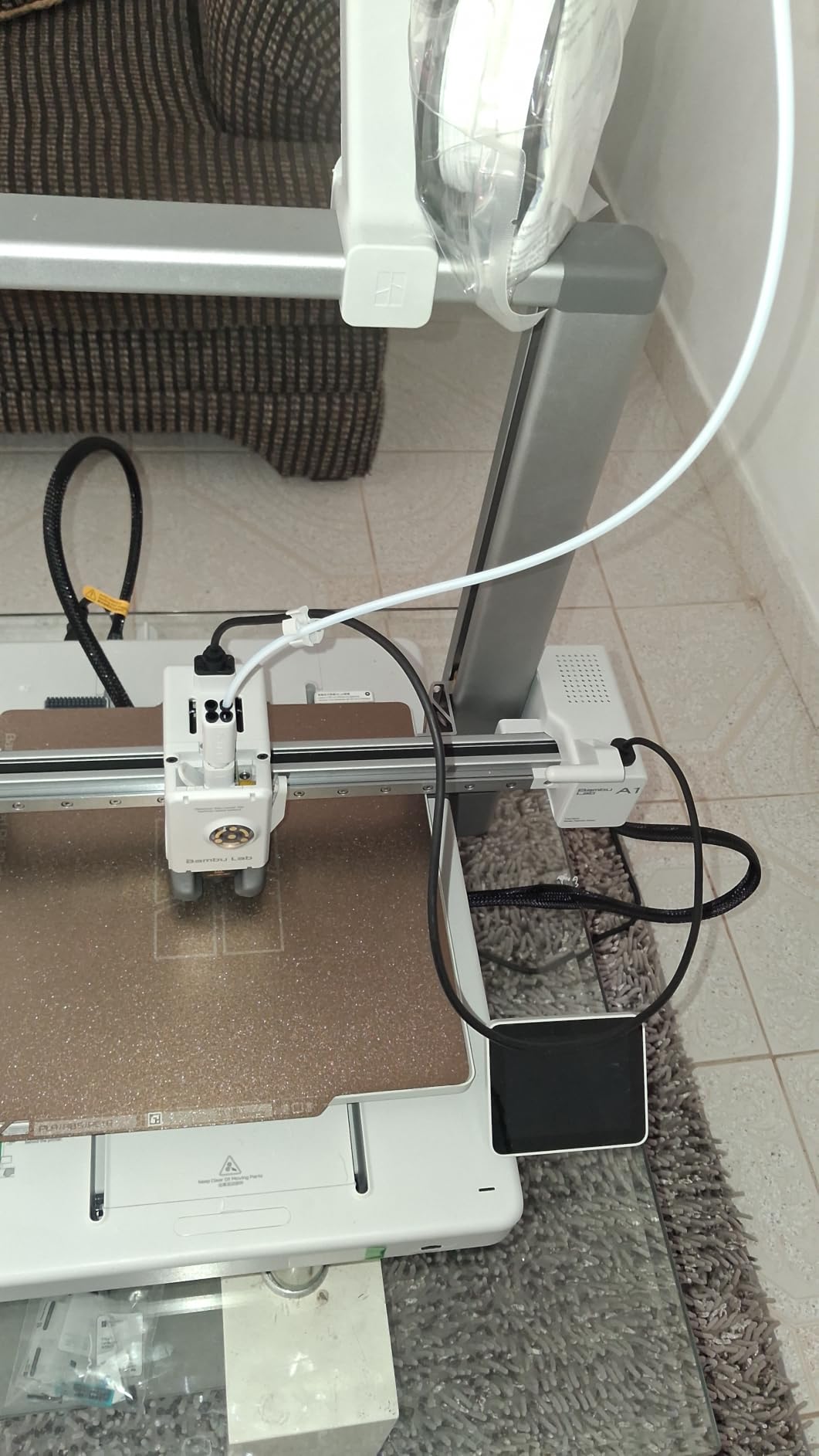Bambu Lab A1 3D Printer, Ready-to-Use FDM 3D Printer for Beginners and Kids customer photo 1