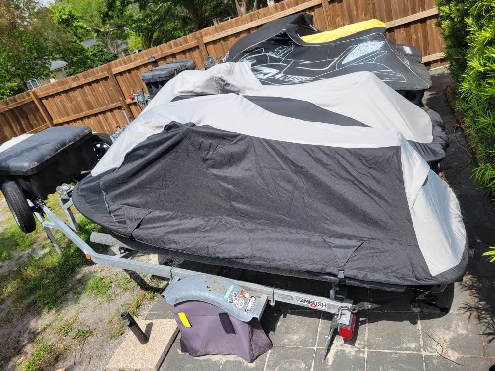 Class C RV Cover Extra Thick 7 Layer Top, Fits 26'-29' RV, Heavy Duty Windproof Class C Cover, Waterproof Anti-UV Camper Cover with RV Accessories 3 Extra Long Straps, Gutter Covers customer photo 2