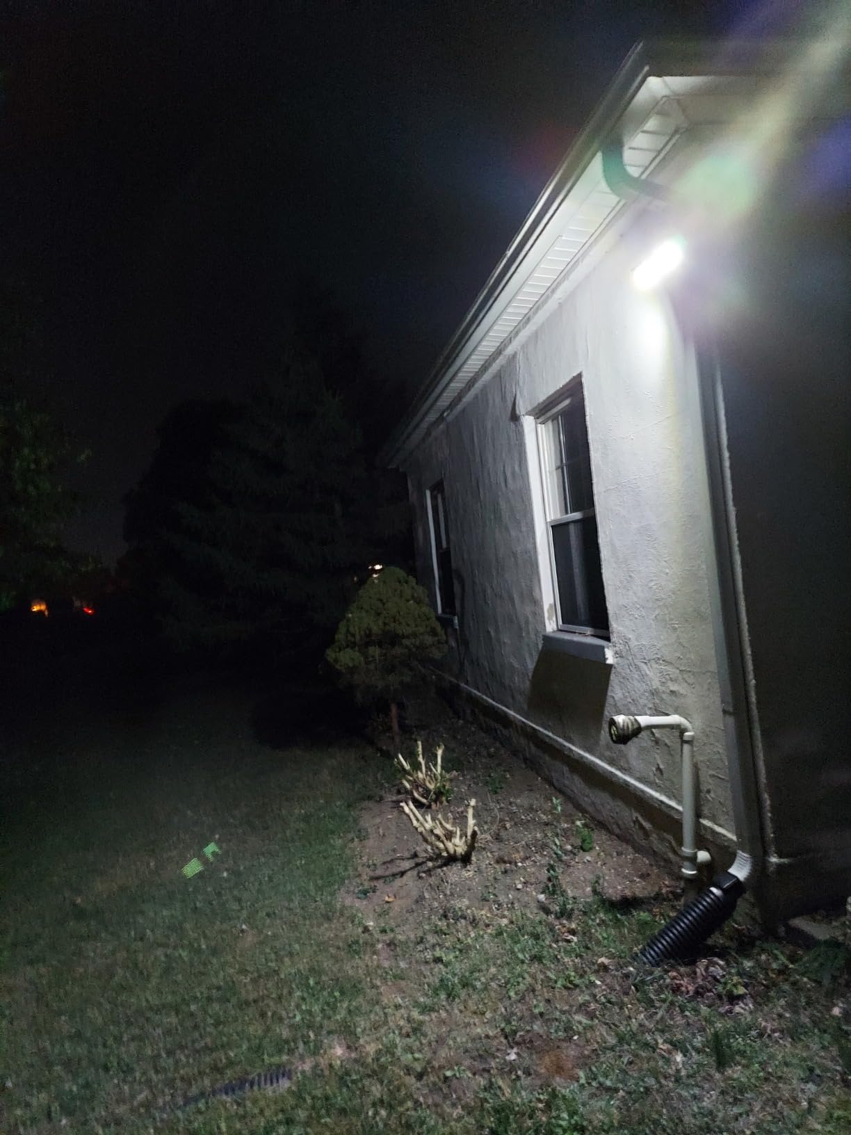 daphino 2500LM Solar Lights, Motion Sensor Outdoor Lights, 3-Head, 2 Pack customer photo 1