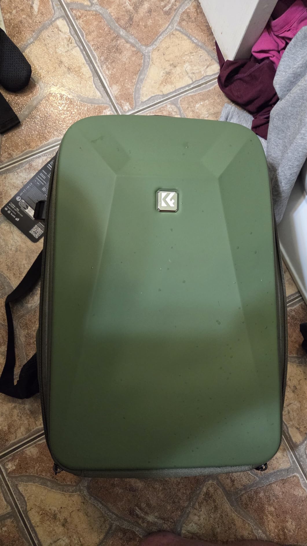 K&F CONCEPT Camera Backpack,Hardshell Photography DSLR Camera Bag customer photo 1