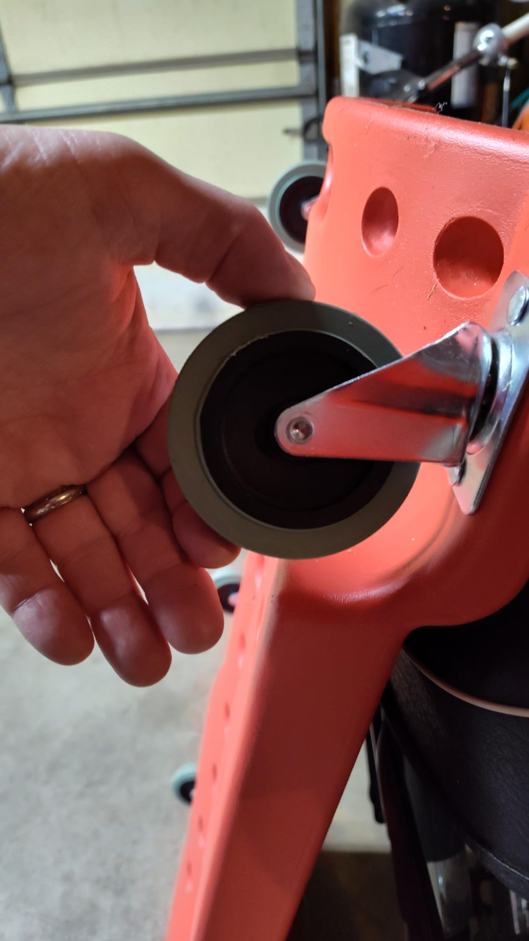 Auto Dynasty 40 in Low-Profile Under-Car Rolling Mechanic Creeper, Red customer photo 2
