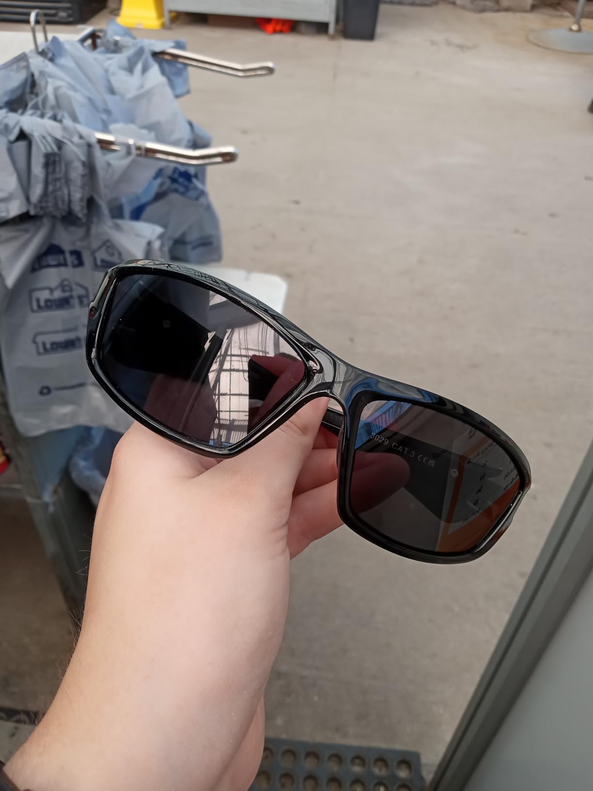 Polarized Sports Wrap Around Sunglasses Men Fishing Running Golf customer photo 1
