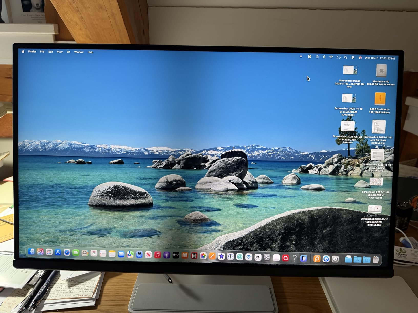 BenQ MA270U 27” 4K 3840x2160 Monitor for MacBook® Pro/Air, Dual USB-C, 90W Power Delivery, Mac Color Match, USB Hub, Brightness & Volume Control on Mac, Height & Tilt Adjustable Stand, P3 Color Gamut customer photo 2