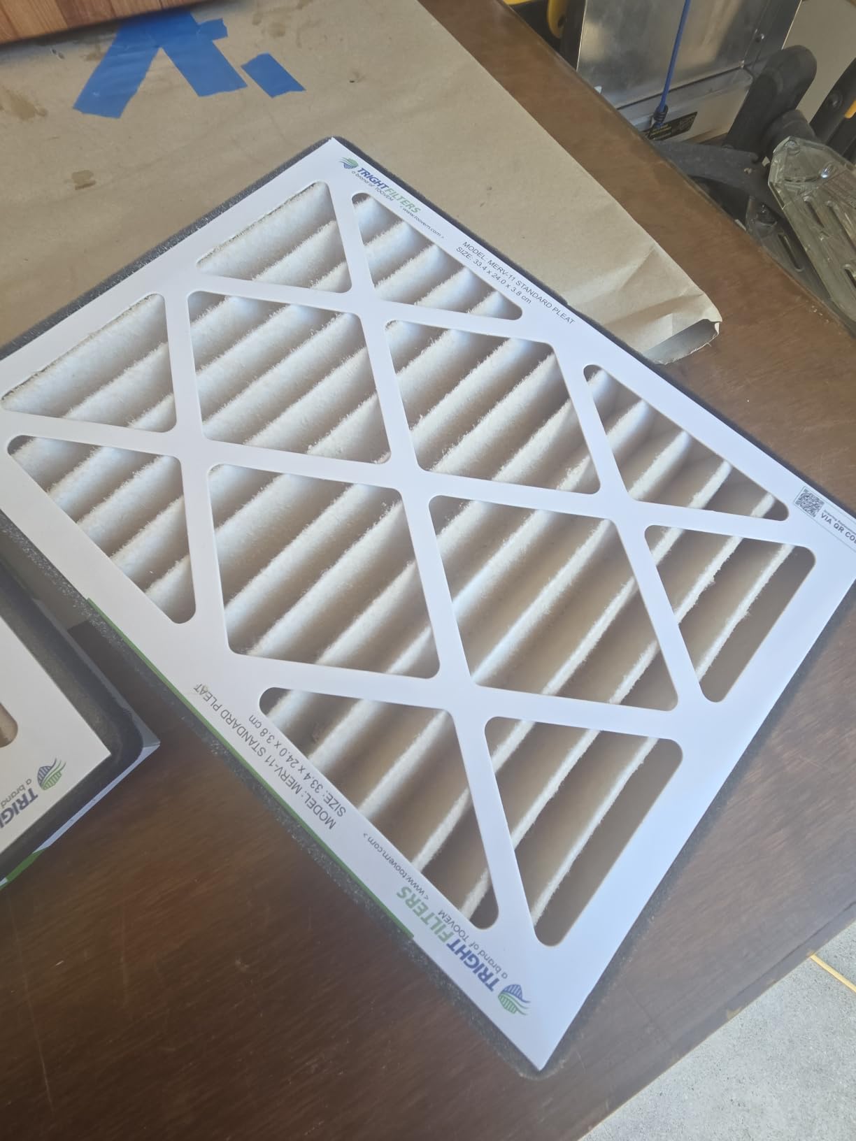 Abestorm 360 Degree Intake Air Filtration System for Woodworking, Built-in Ionizer, 1350CFM Hanging Air Filter, Shop Dust Collector, Garage WorkShop, MERV-11 filter, DecDust 1350IG customer photo 2