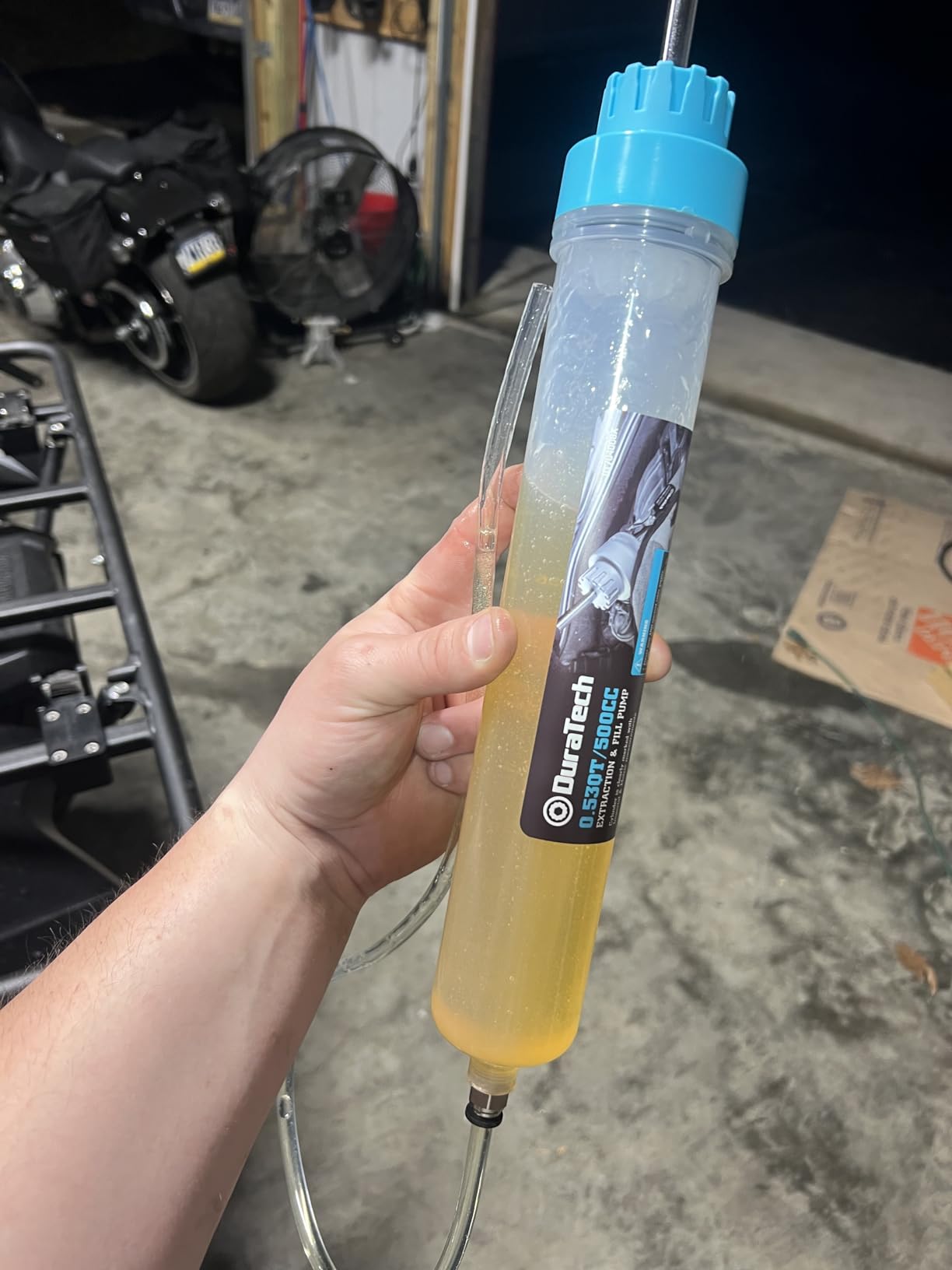 DURATECH 500CC Fluid Extractor with Long Hose and Extension Tubes customer photo 2