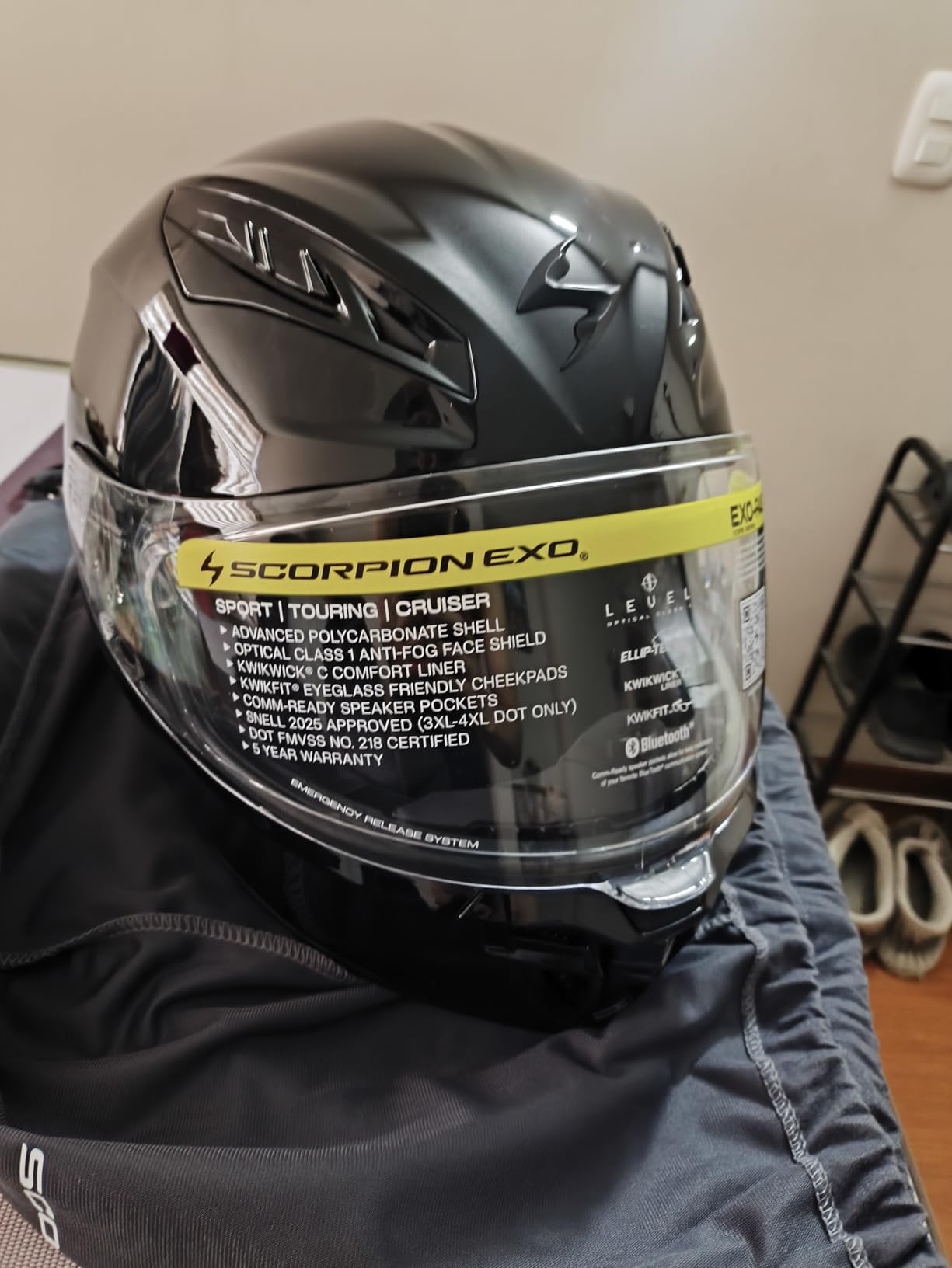 ScorpionEXO R430 Full Face Motorcycle Street Helmet customer photo 1