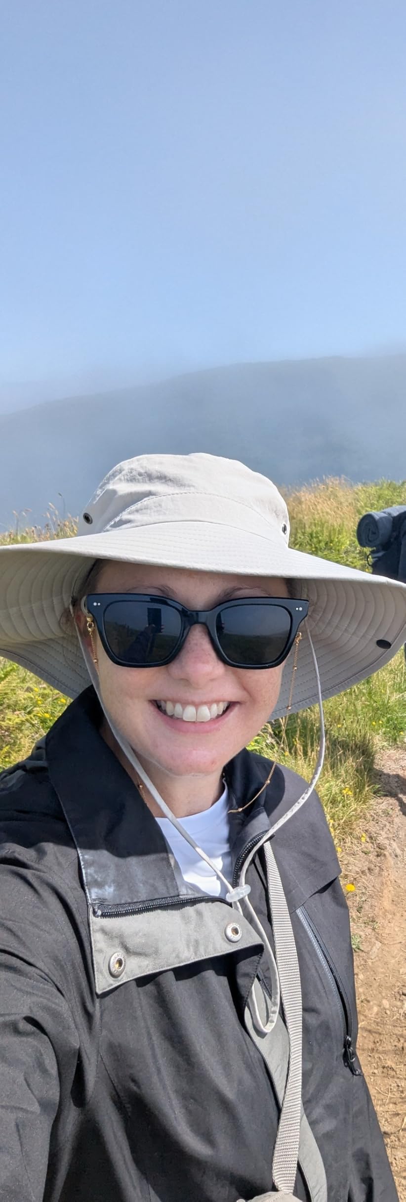 FURTALK Sun Hats for Women Wide Brim Bucket Hat Ponytail Hole Outdoor UPF customer photo 1