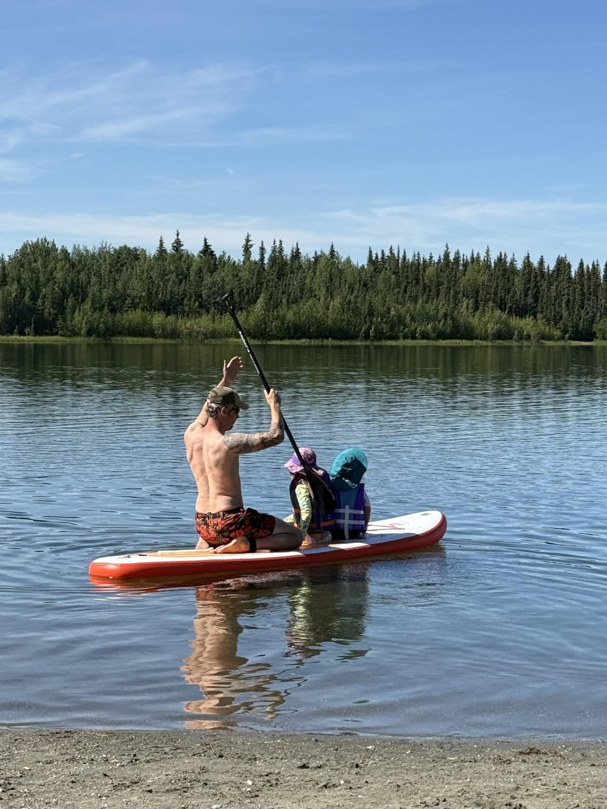 FunWater Inflatable Stand Up Paddle Board with Beginners SUP Accessories customer photo 2