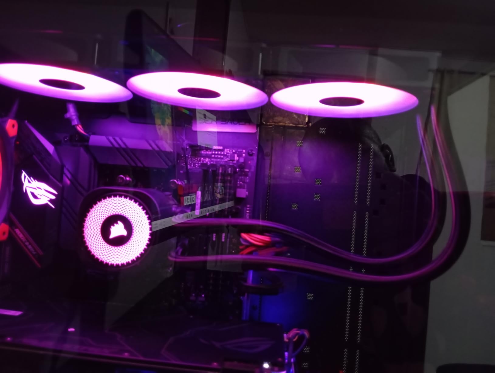CORSAIR Nautilus 360 RS ARGB Liquid CPU Cooler – 360mm AIO – Low-Noise – Direct Motherboard Connection – Daisy-Chain – Intel LGA 1851/1700, AMD AM5/AM4 – 3X RS120 ARGB Fans Included – Black customer photo 2