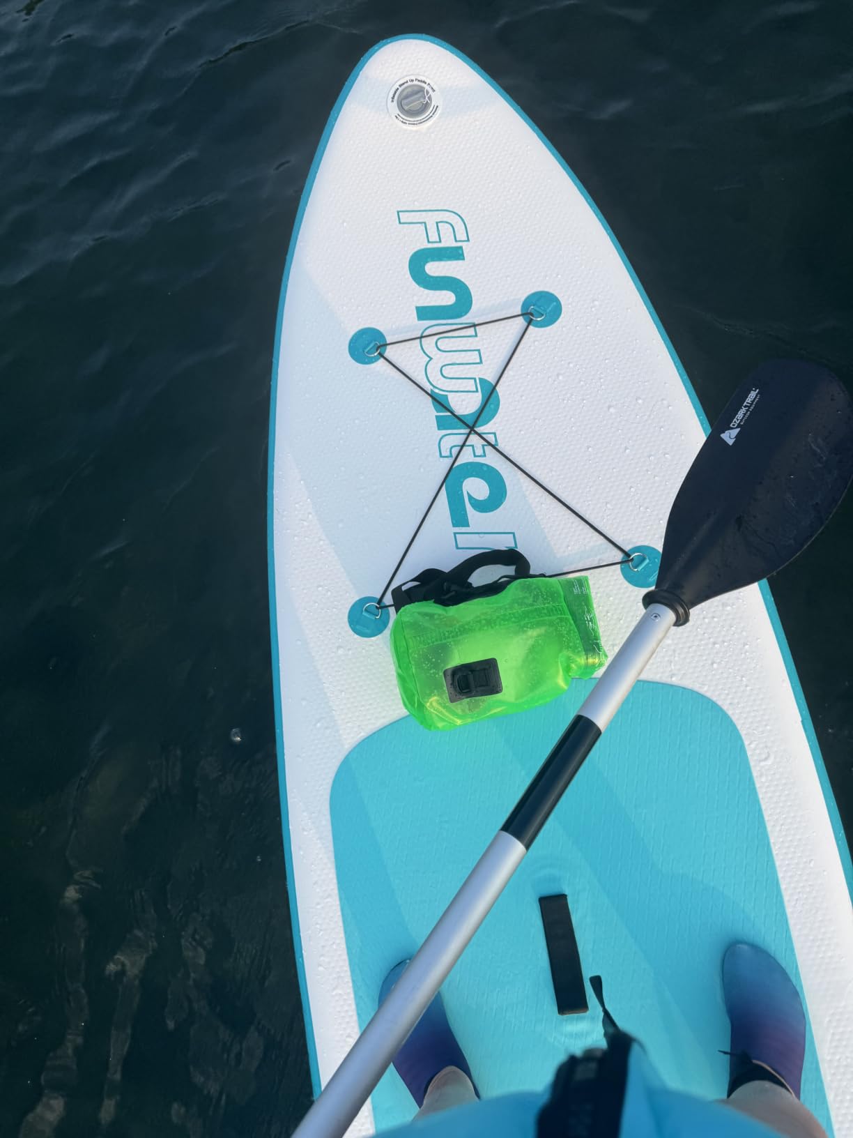 FunWater Inflatable Stand Up Paddle Board with Beginners SUP Accessories customer photo 1