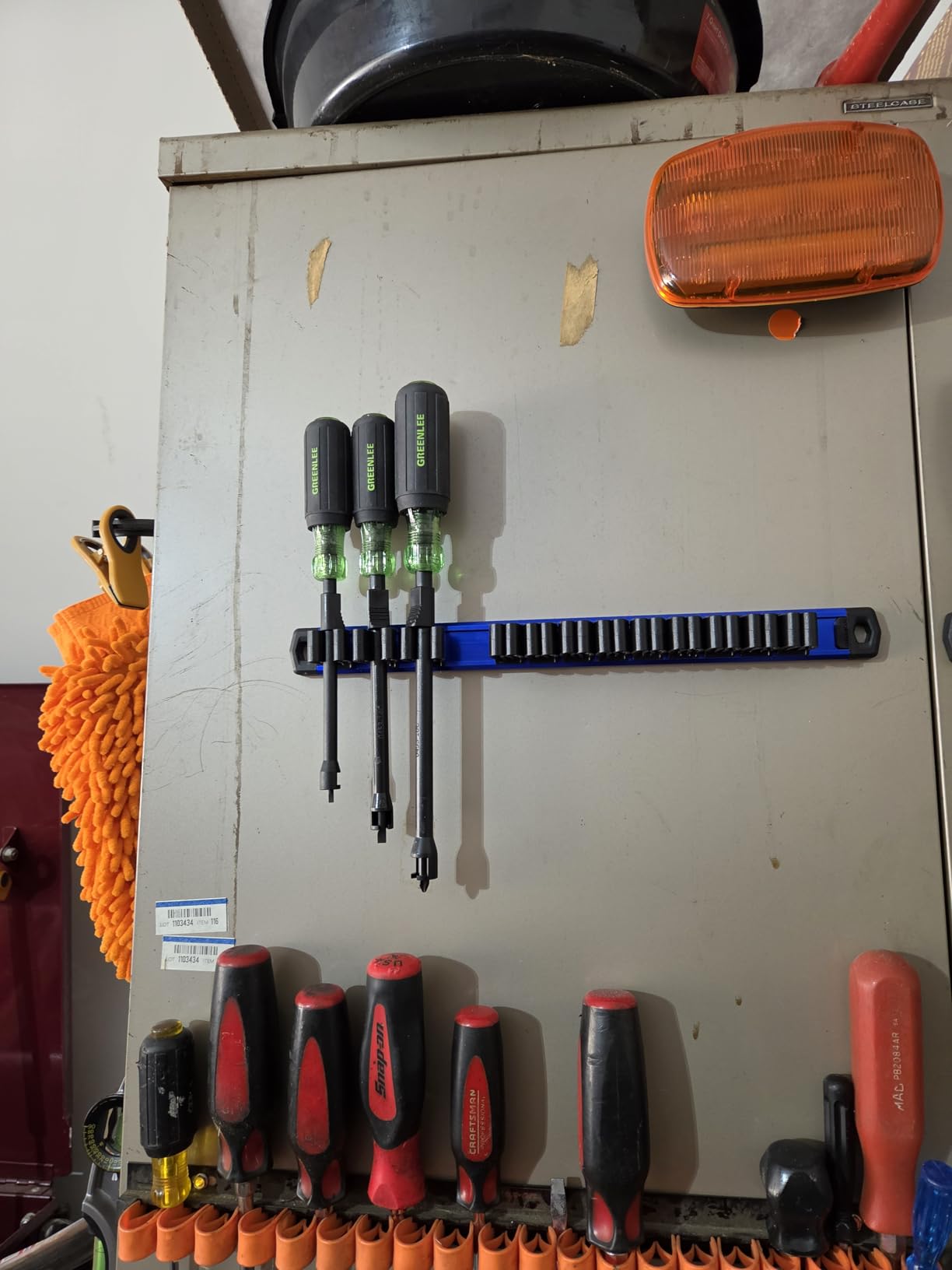 WORKPRO Magnetic Screwdriver and Wrench Organizer Set, 36-Slot Tool Holders customer photo 1