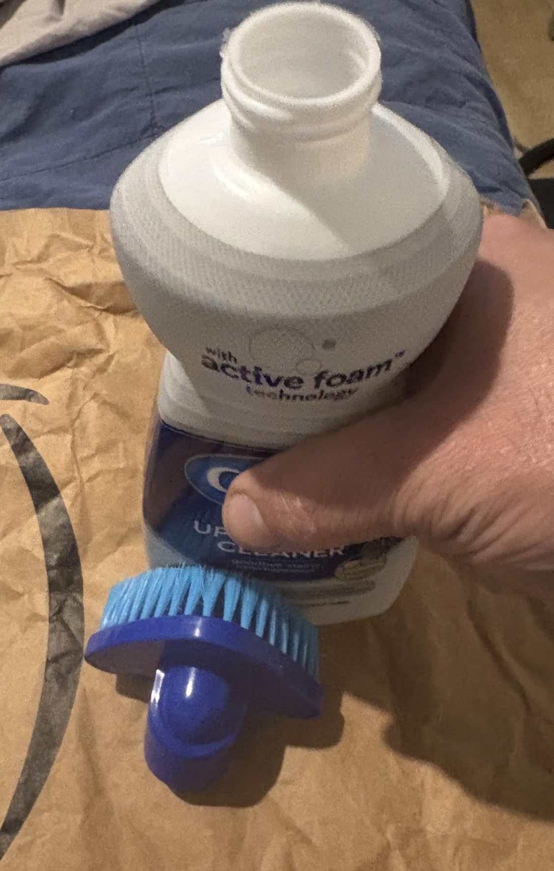 Carbona Oxy Powered Upholstery Cleaner with Brush & Sponge, 13.5 Fl Oz customer photo 2