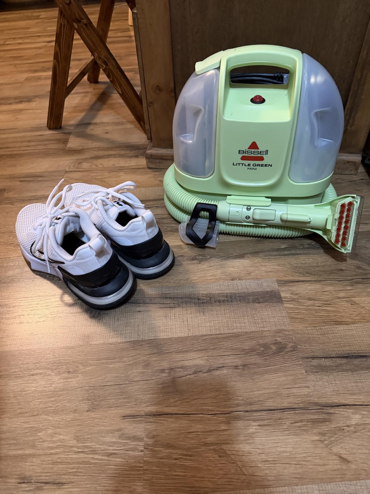 BISSELL Little Green Mini Portable Carpet Cleaner, 4075 customer photo 2