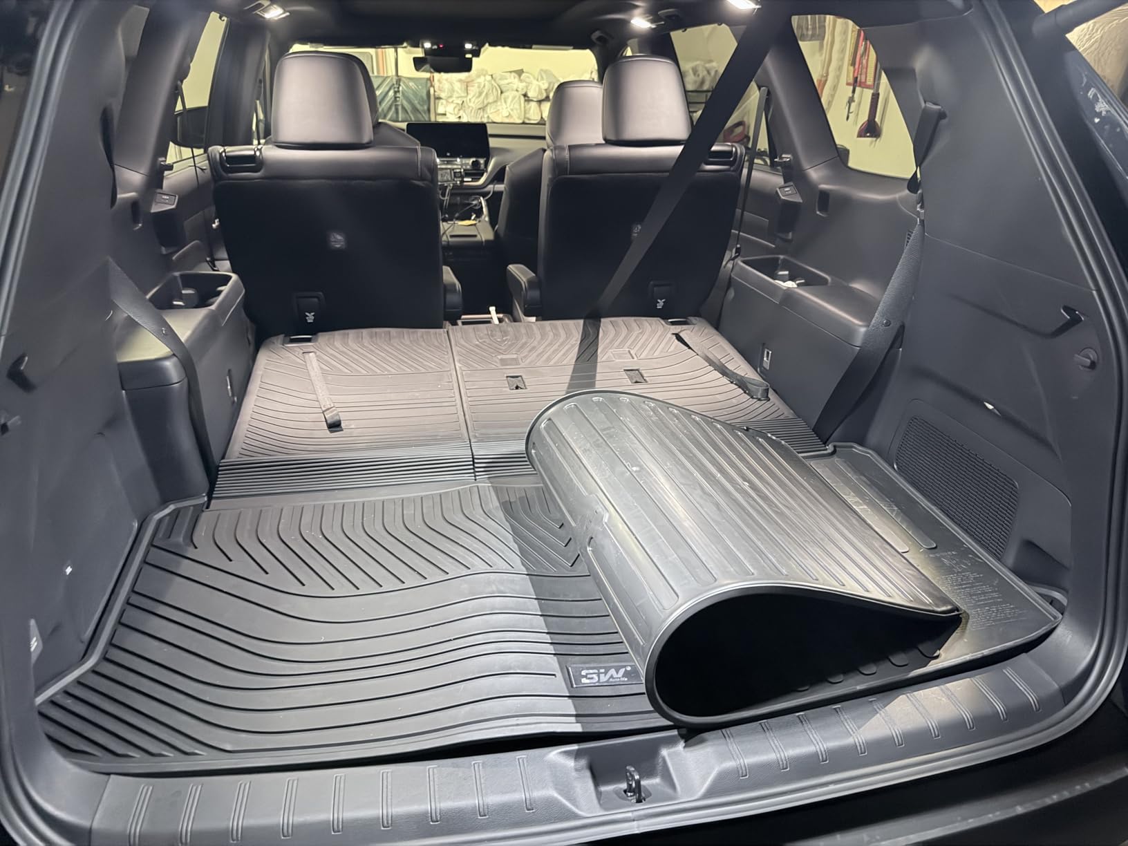 3W Cargo Liner for 2024-2026 Toyota Grand Highlander with Subwoofer customer photo 2