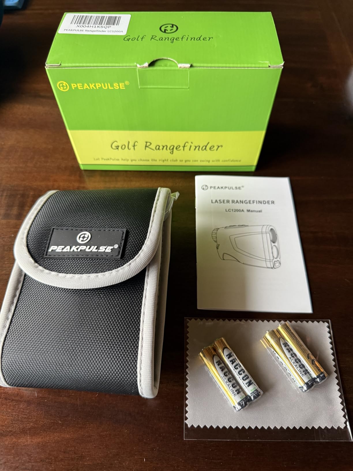 Hunting Range Finder 1400Yds 6X Angle Height Spare Batt. customer photo 1