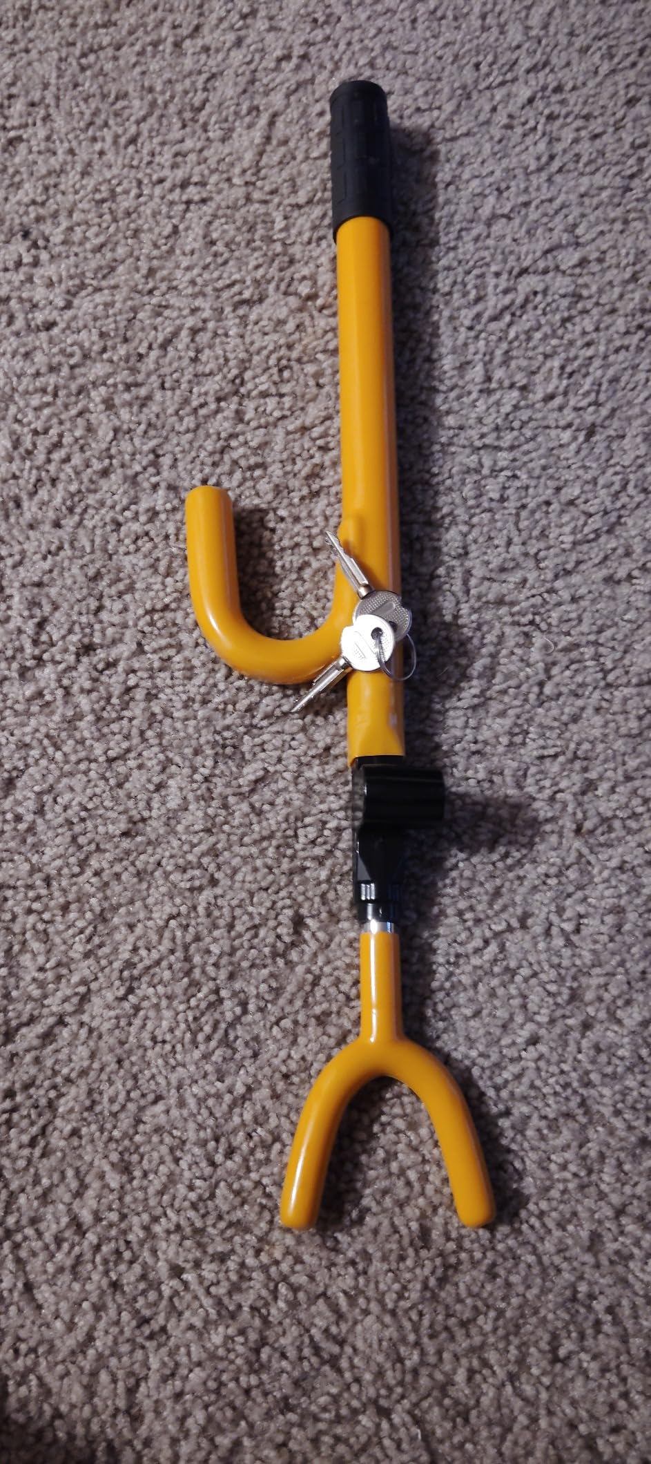 SURDOCA Upgraded Car Steering Wheel Lock Anti-Theft Device,Visual Deterrent customer photo 2