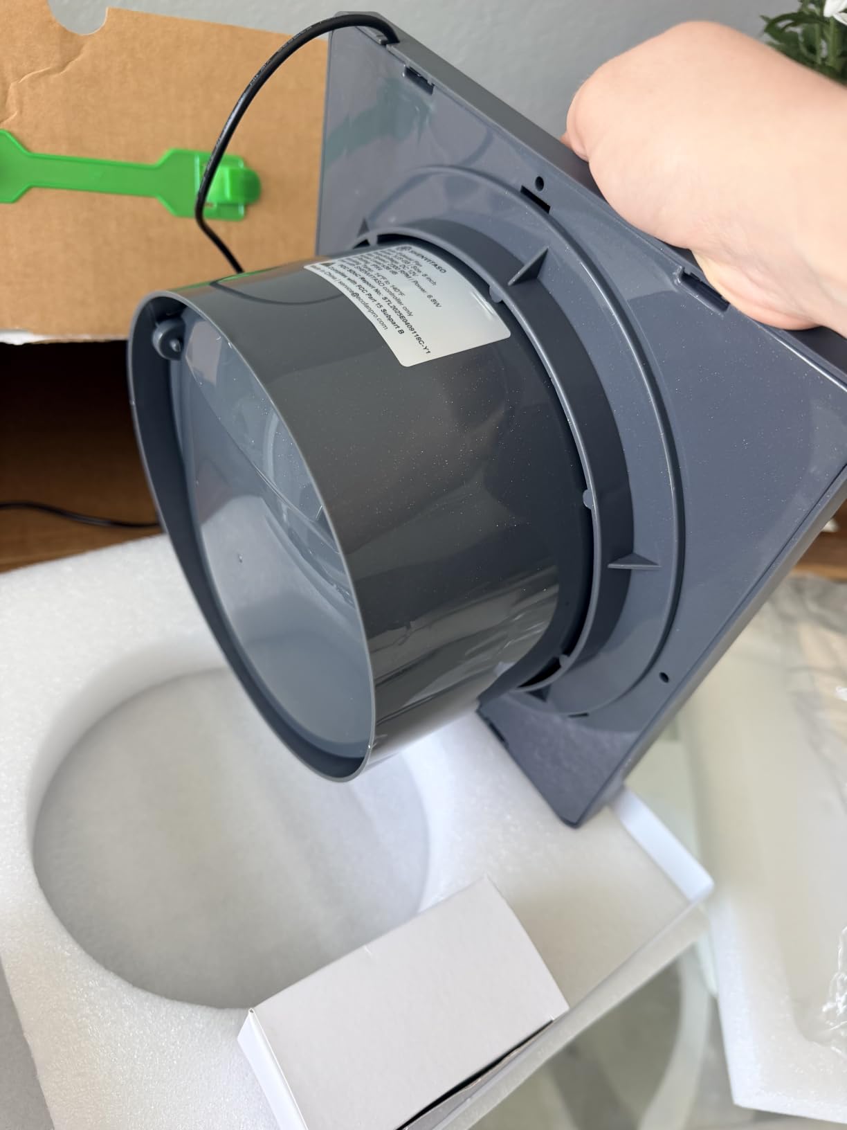 Solar Exhaust Fan, 25W Solar Panel + 8