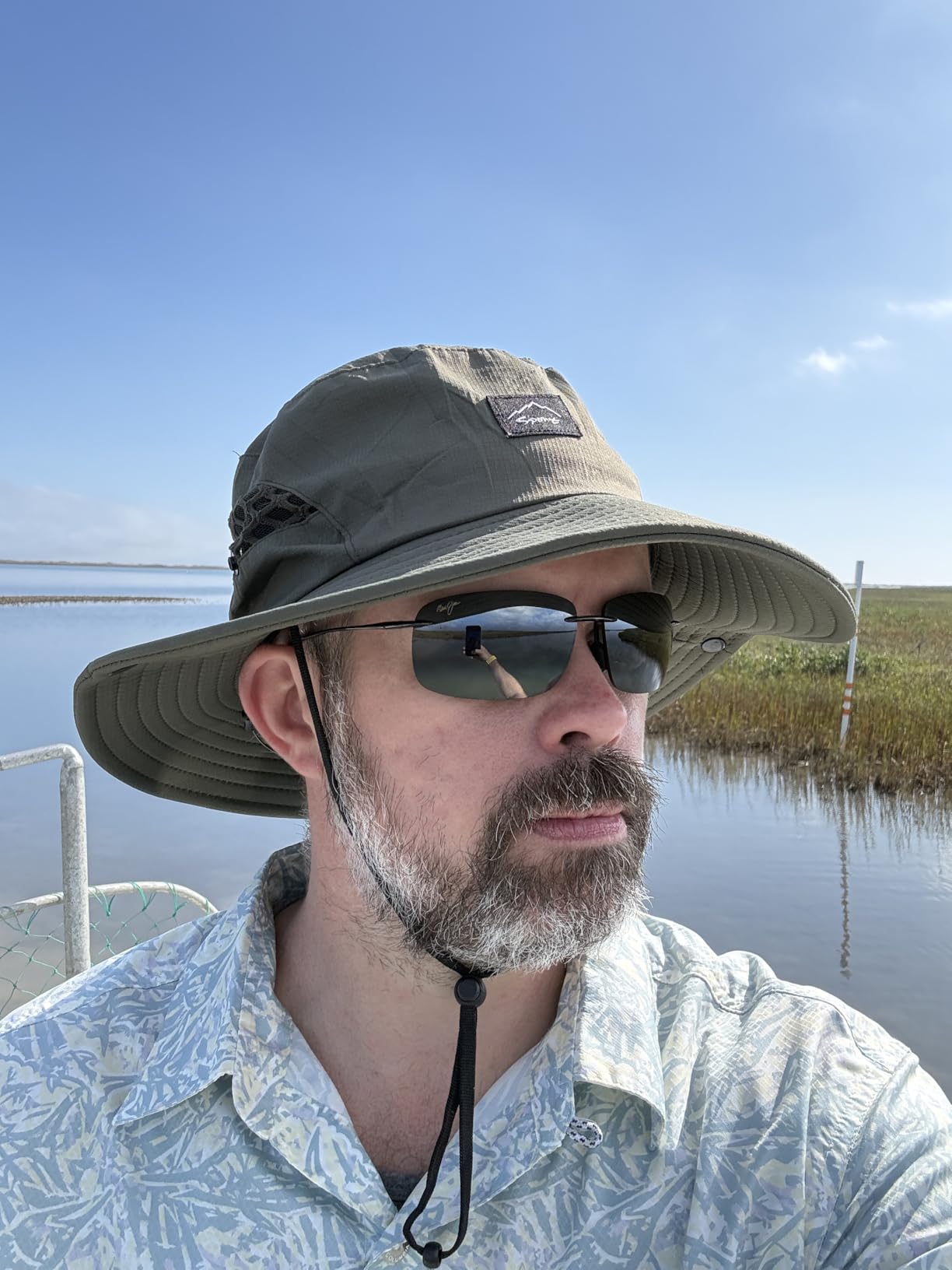 Sireck Fishing Hat, UPF50+ Wide Brim Sun Hat for Men Women, UV Protection Hiking Beach Bucket Hats Summer Safari Hat customer photo 2