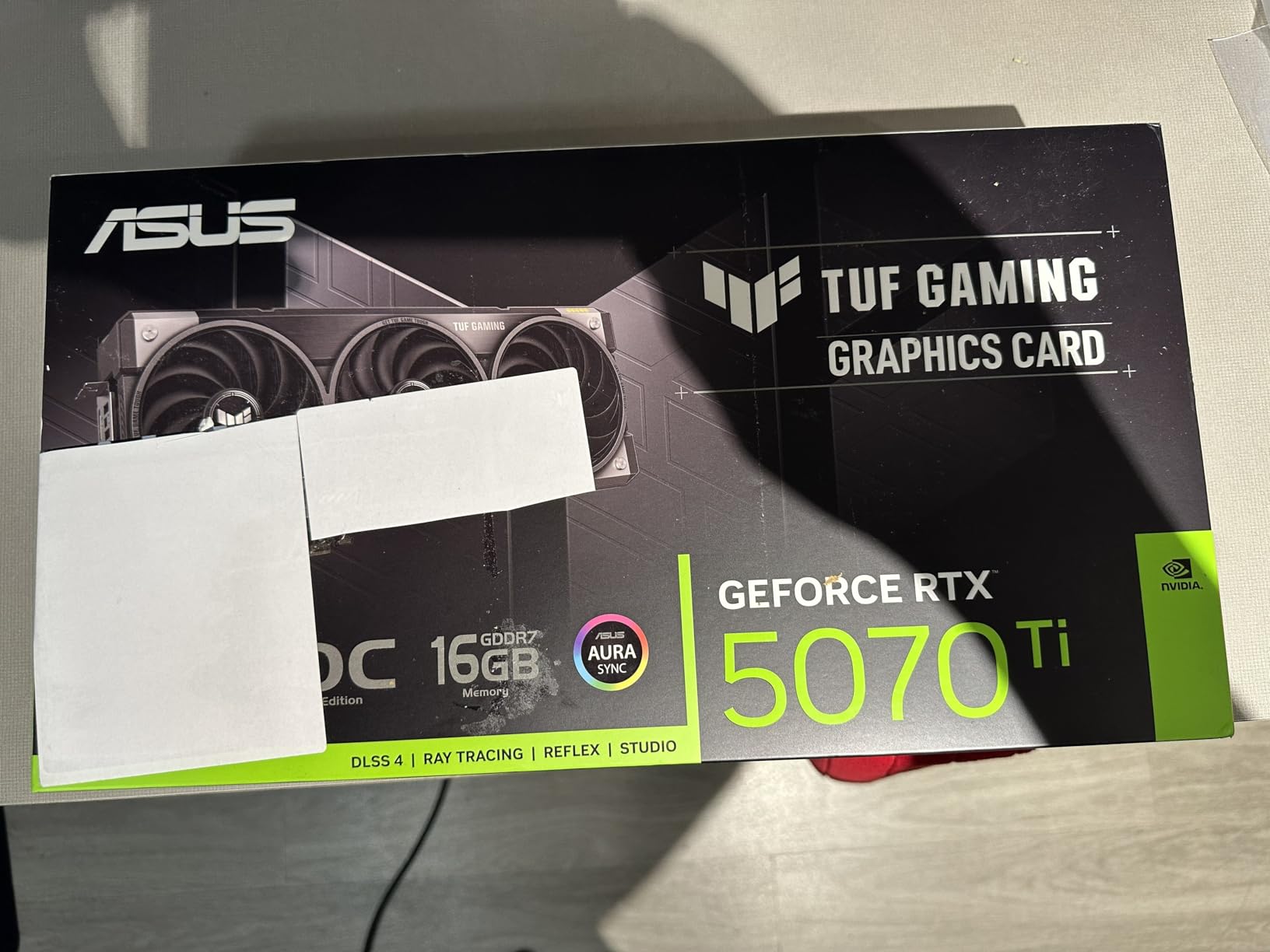 ASUS TUF Gaming GeForce RTX 5070 Ti 16GB GDDR7 OC Edition Graphics Card customer photo 2