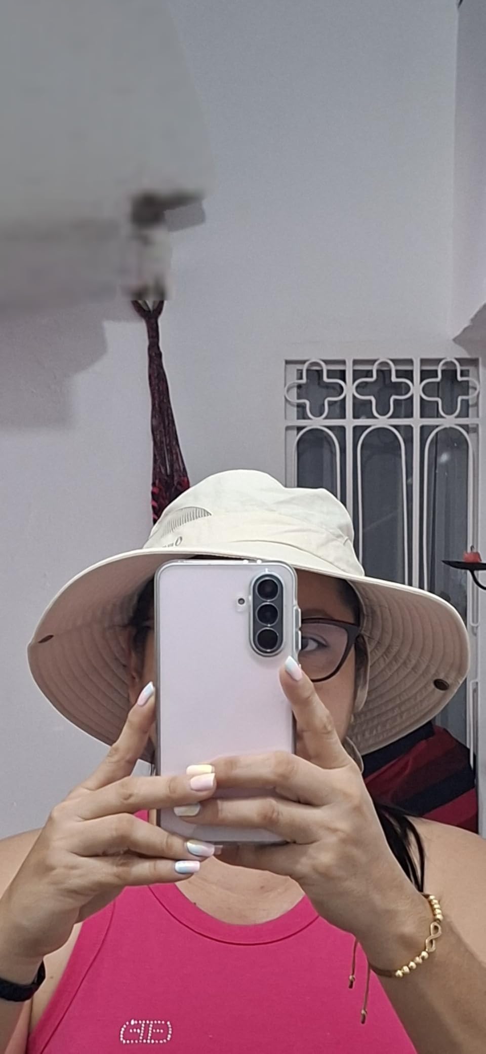 FURTALK Womens Sun Hat with Ponytail Hole Beach Hiking Summer Wide Brim UPF 50+ Outdoor Protection Foldable Bucket Hat customer photo 1