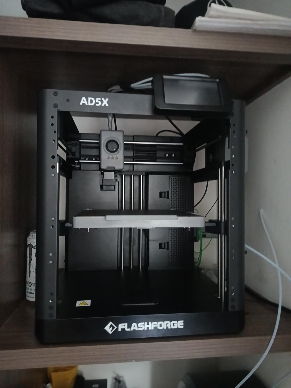 Flashforge AD5X Multicolor 3D Printer, 600mm/s High-Speed 3D Printer with 300˚C Nozzle, Auto Leveling and PEI Flexible Plate, 220x220x220mm customer photo 2