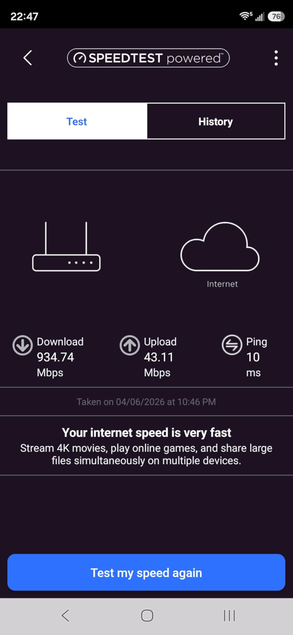 NETGEAR Nighthawk WiFi 6 Router R6700AX, Up to 1,500 sq ft, 1.8 Gbps customer photo 1