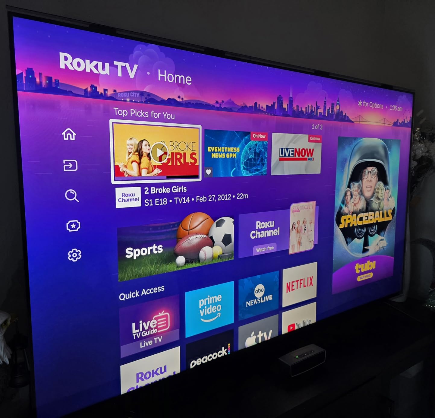 Roku 65-Inch Plus Series Smart TV - 4K QLED Mini-LED TV - RokuTV customer photo 1