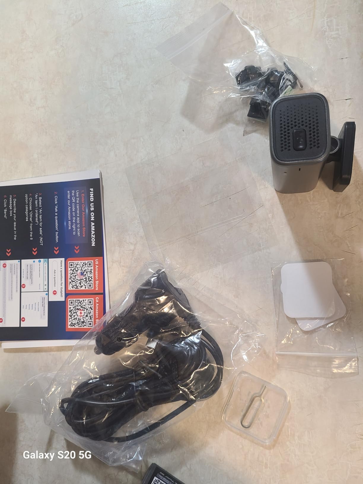 galphi 4K Dash Cam Front, 5GHz WiFi, 32GB Card Included, Mini Dashcam | Screen-Free, APP Control, 160° Wide Angle, G-Sensor, Loop Recording, 24H Parking Monitor, Night Vision, Easy Install customer photo 2