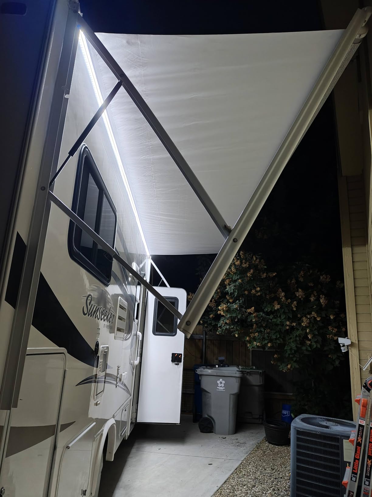 16.4FT RGB RV Awning Light Strip APP & Remote Control customer photo 2