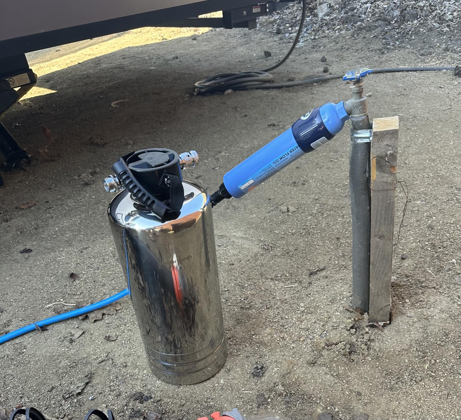 GLACIER FRESH 16,000 Grain Portable RV Water Softener System customer photo 2