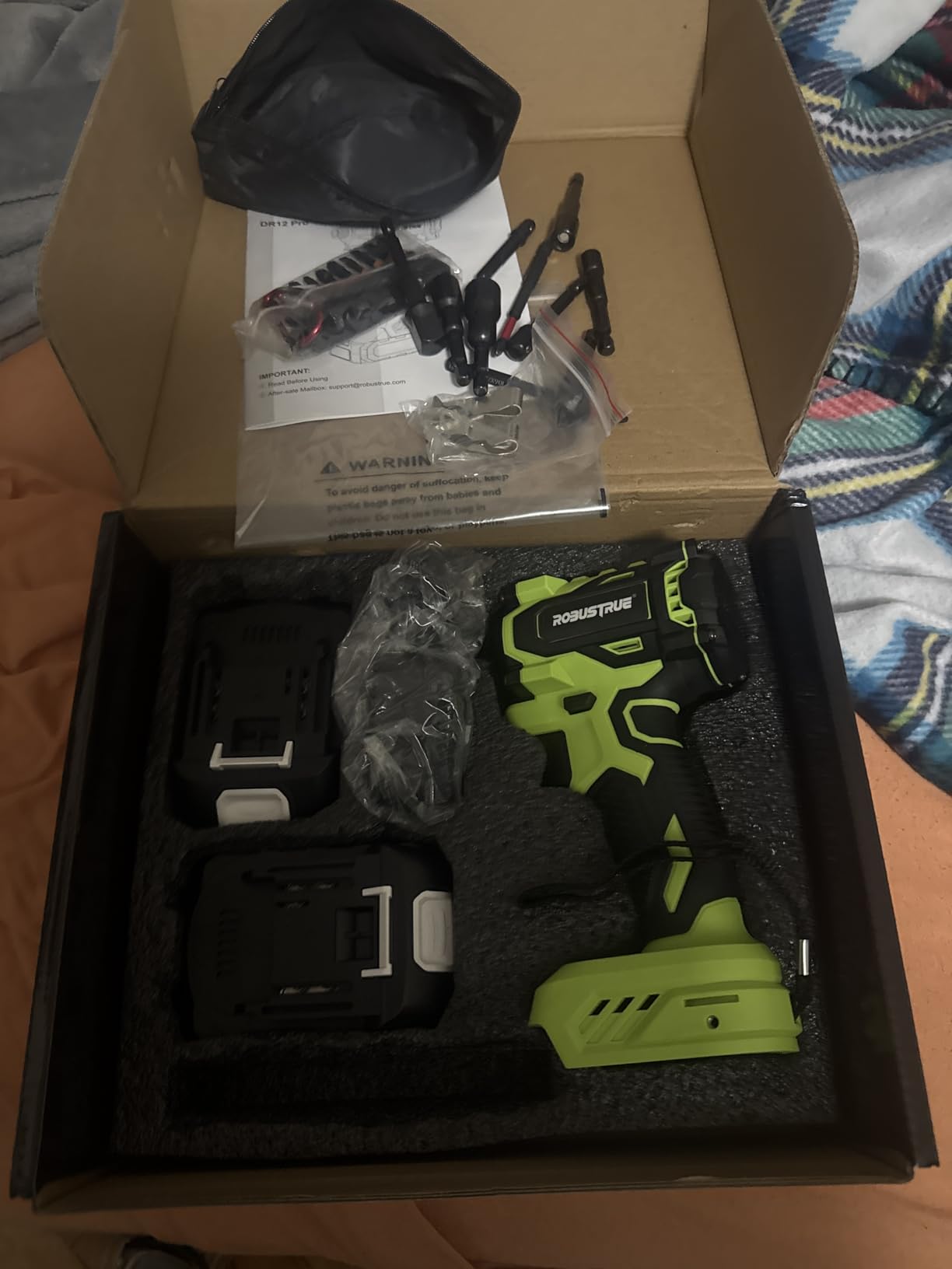Robustrue Impact Driver: 21V 1/4