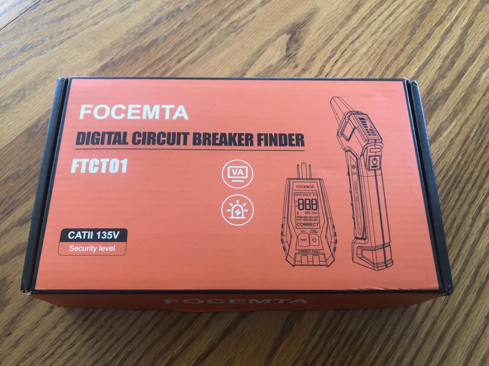 Circuit Breaker Finder Kit with GFCI Outlet Tester for 90-135V AC Circuits,includes Light Socket Adapter, 3-2 Prong Grounding Adapter & Clip adapter,Portable Electrical Tool with Carrying Case customer photo 1